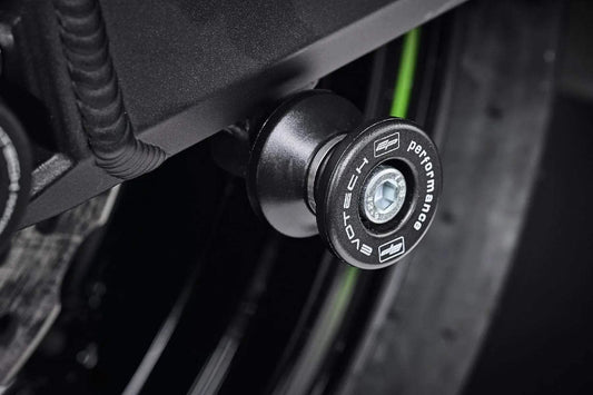 Evotech Paddock Stand Bobbins - Kawasaki Z900 (2025+) - Alu Bobbins | Evotech Performance