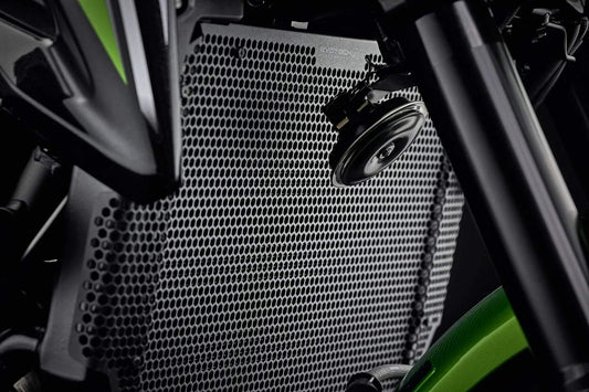 Evotech Kawasaki Z900 Radiator Guard (2017 - 2024) - Kühlerschutzgitter | Evotech Performance