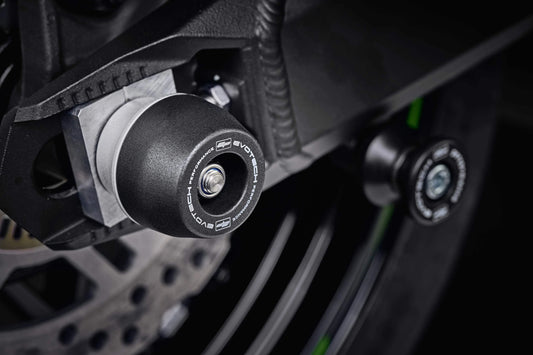 Evotech Rear Spindle Bobbins - Kawasaki Z900 (2025+) - Spindle Bobbins | Evotech Performance