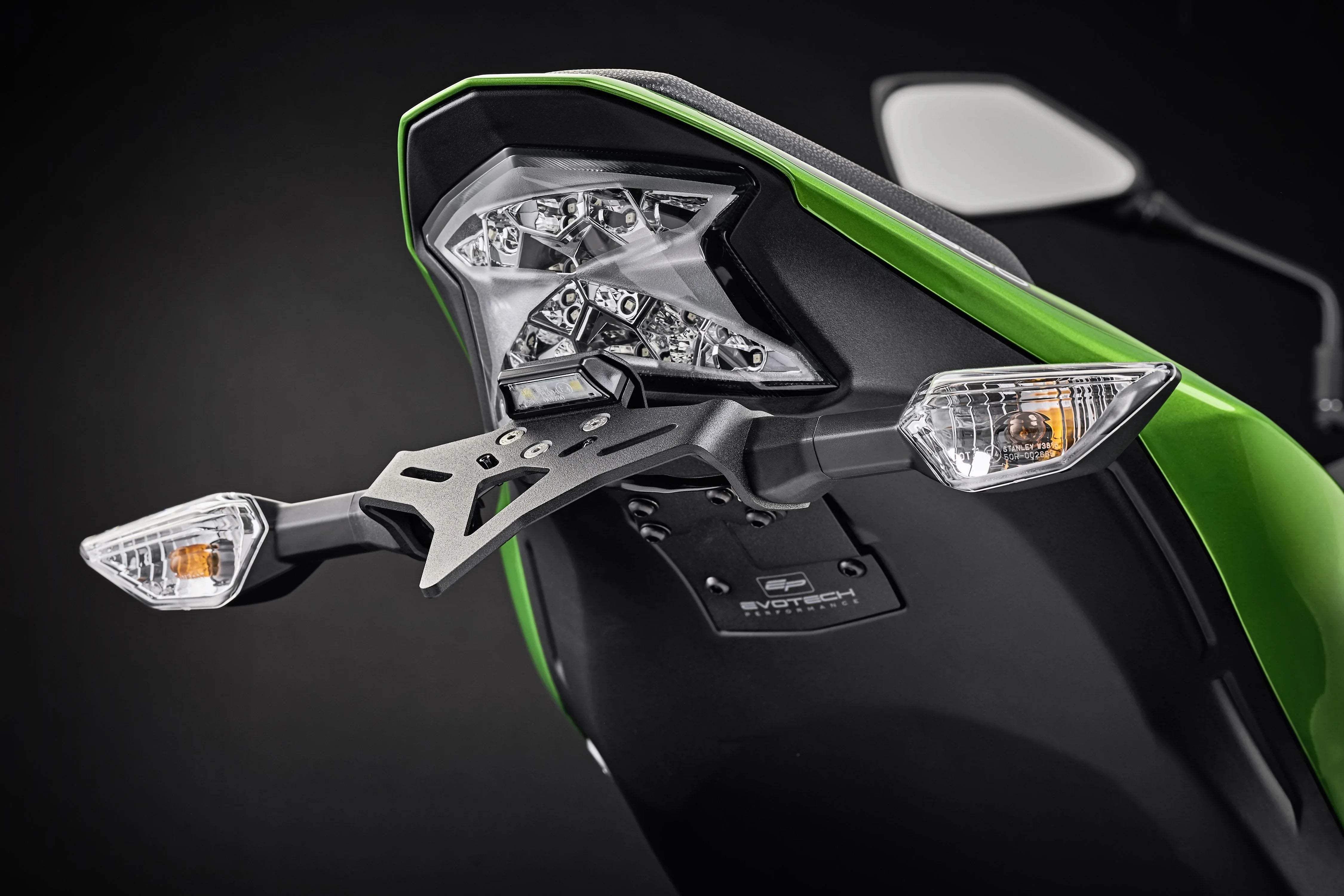 Evotech Kawasaki Z900 Tail Tidy (2017 - 2024) - Kennzeichenhalter | Evotech Performance
