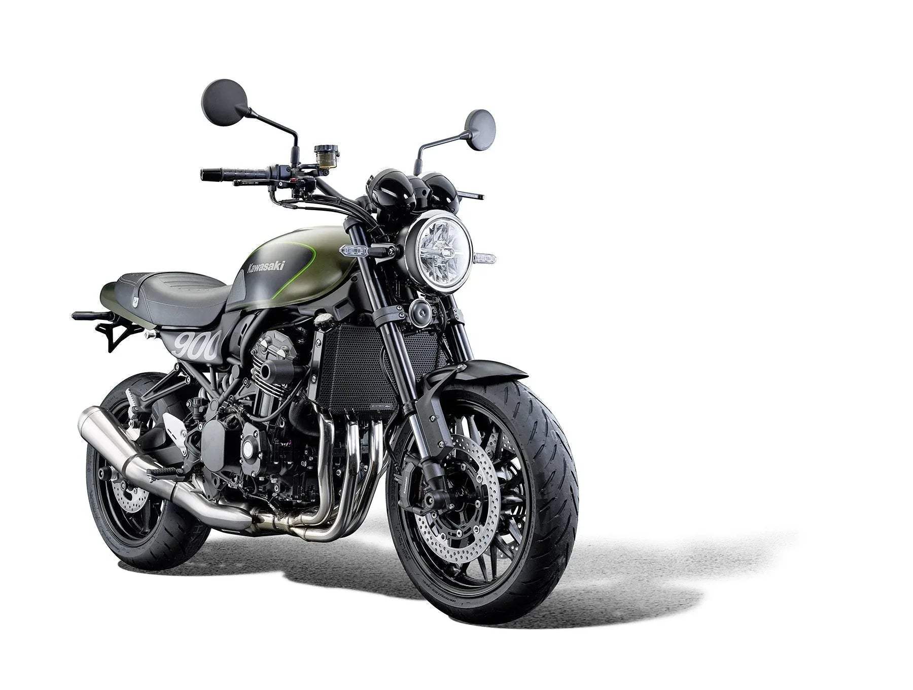 Evotech Paddock Stand Bobbins - Kawasaki Z900RS Café Performance (2018-2020) - Alu Bobbins | Evotech Performance