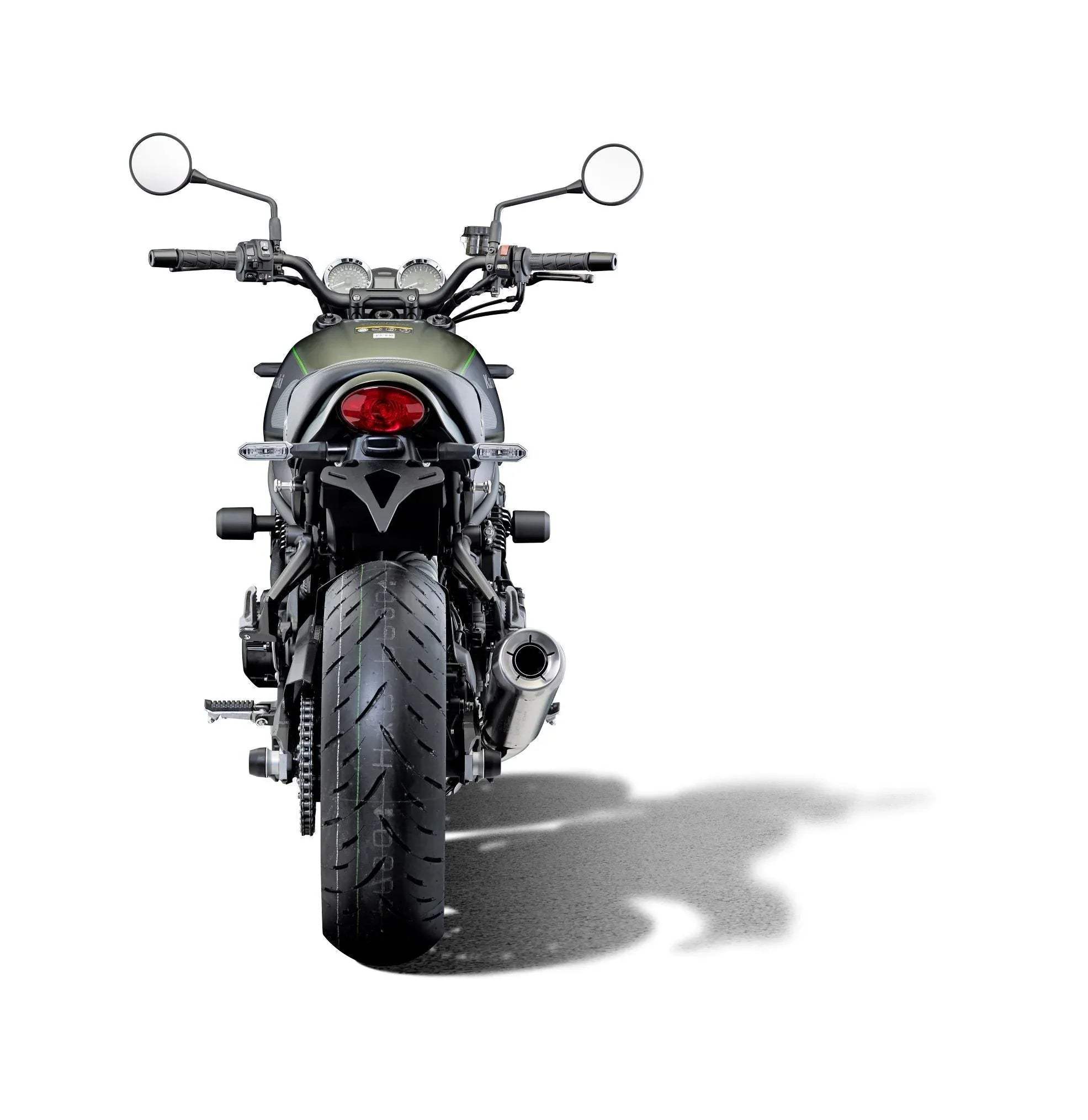 Evotech Rear Spindle Bobbins - Kawasaki Z900RS Performance (2018 - 2020) - Spindle Bobbins | Evotech Performance