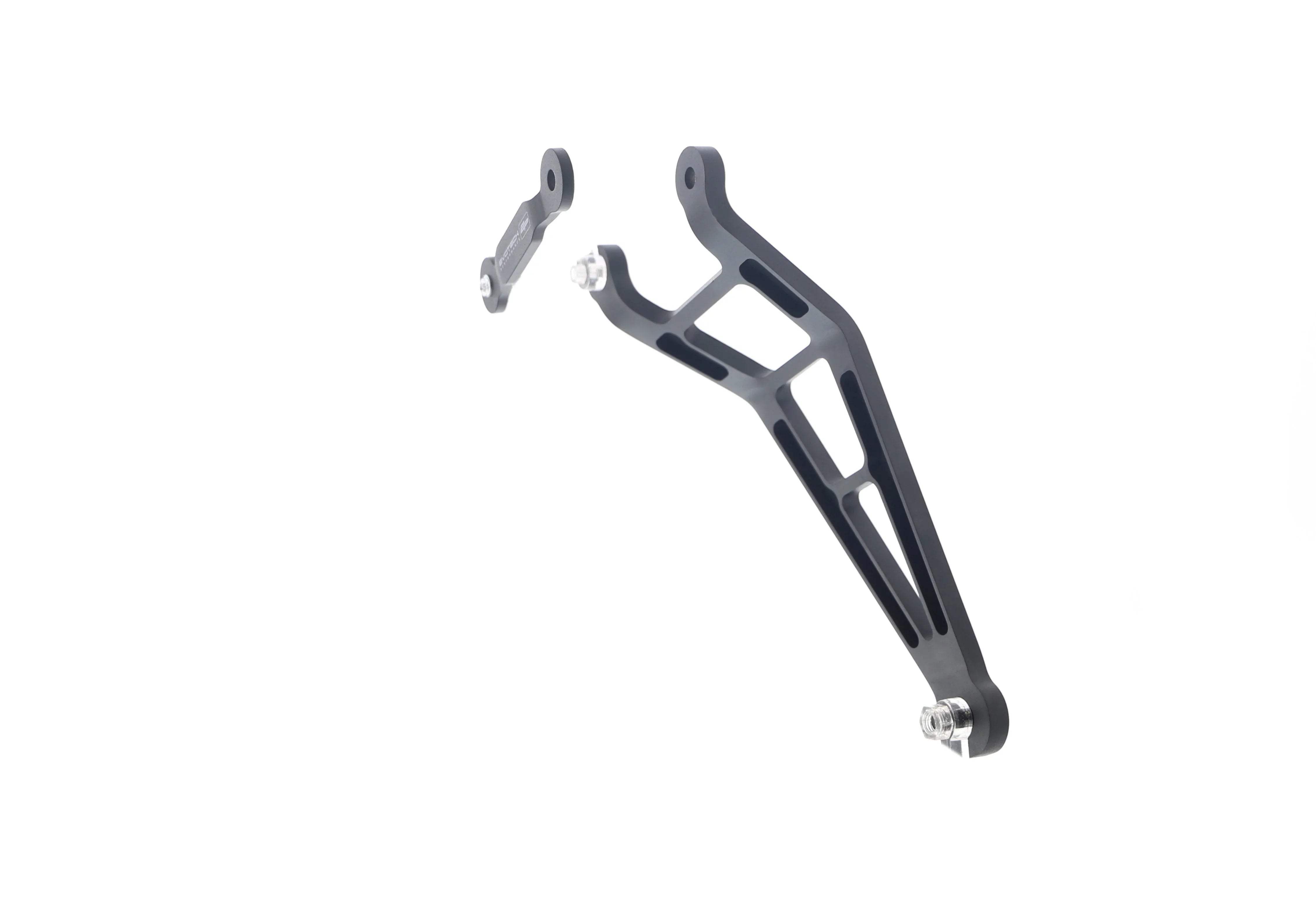 Evotech Kawasaki Ninja ZX-10RR Exhaust Hanger & Pillion Footpeg Removal Kit (2021+) - Auspuffhalterung | Evotech Performance