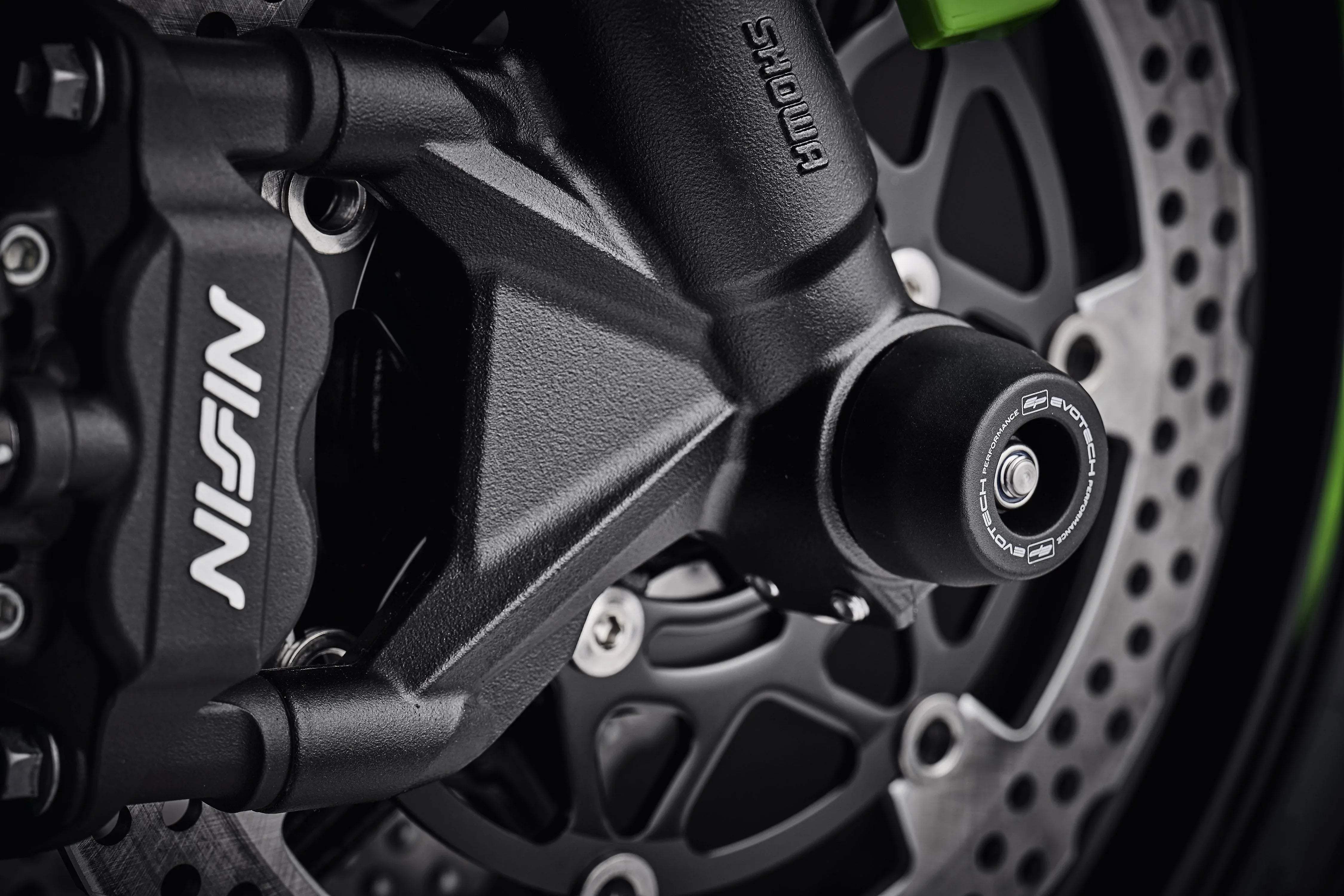 Evotech Performance Spindle Bobbins Kit - Kawasaki ZX6R (2019-2021) - Spindle Bobbins | Evotech Performance