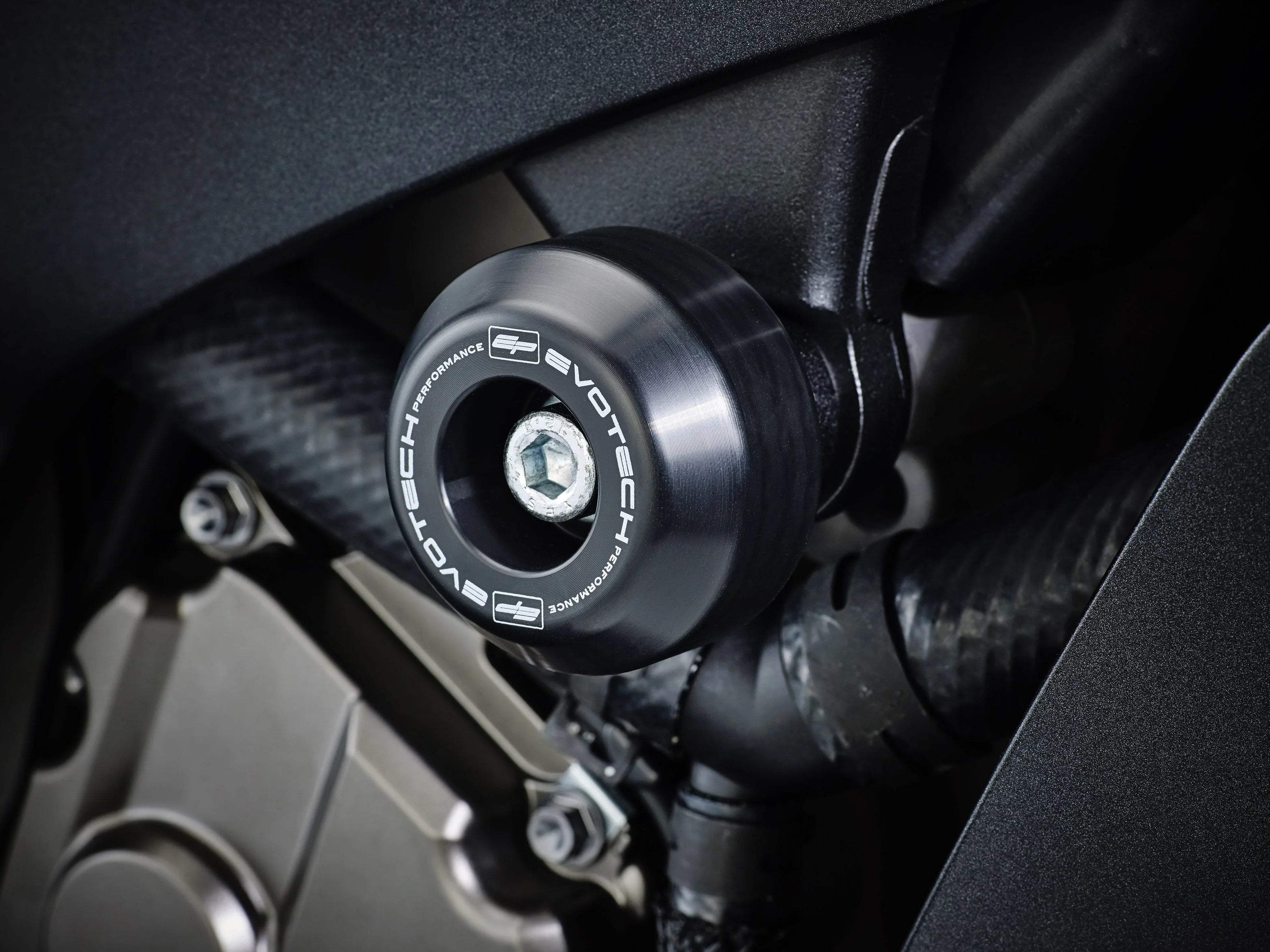 Evotech Kawasaki ZX-10R SE Performance Crash Protection (2019-2020) - Sturzpads | Evotech Performance
