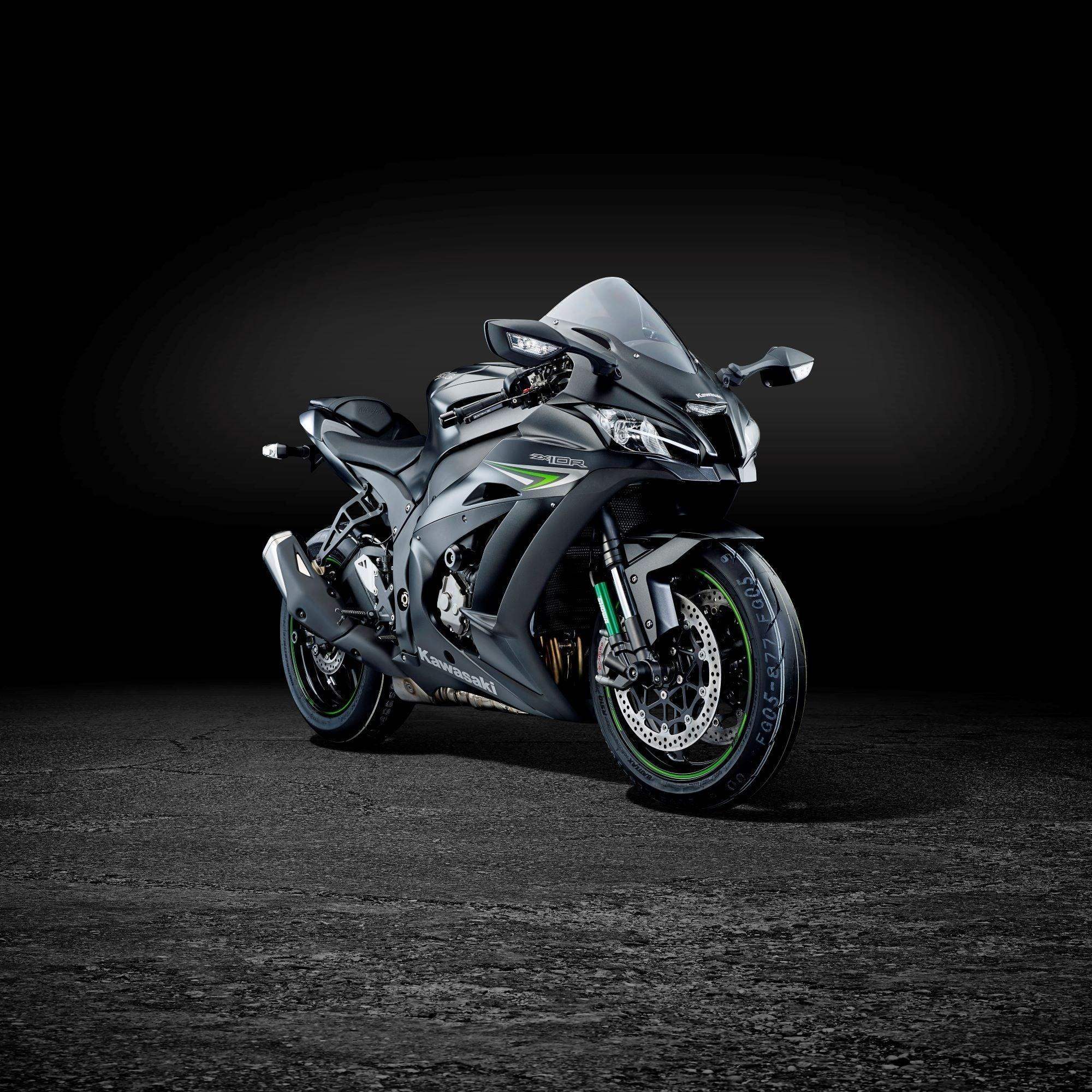 Evotech Kawasaki ZX-10RR Radiator Guard (2018-2020) - Kühlerschutzgitter | Evotech Performance