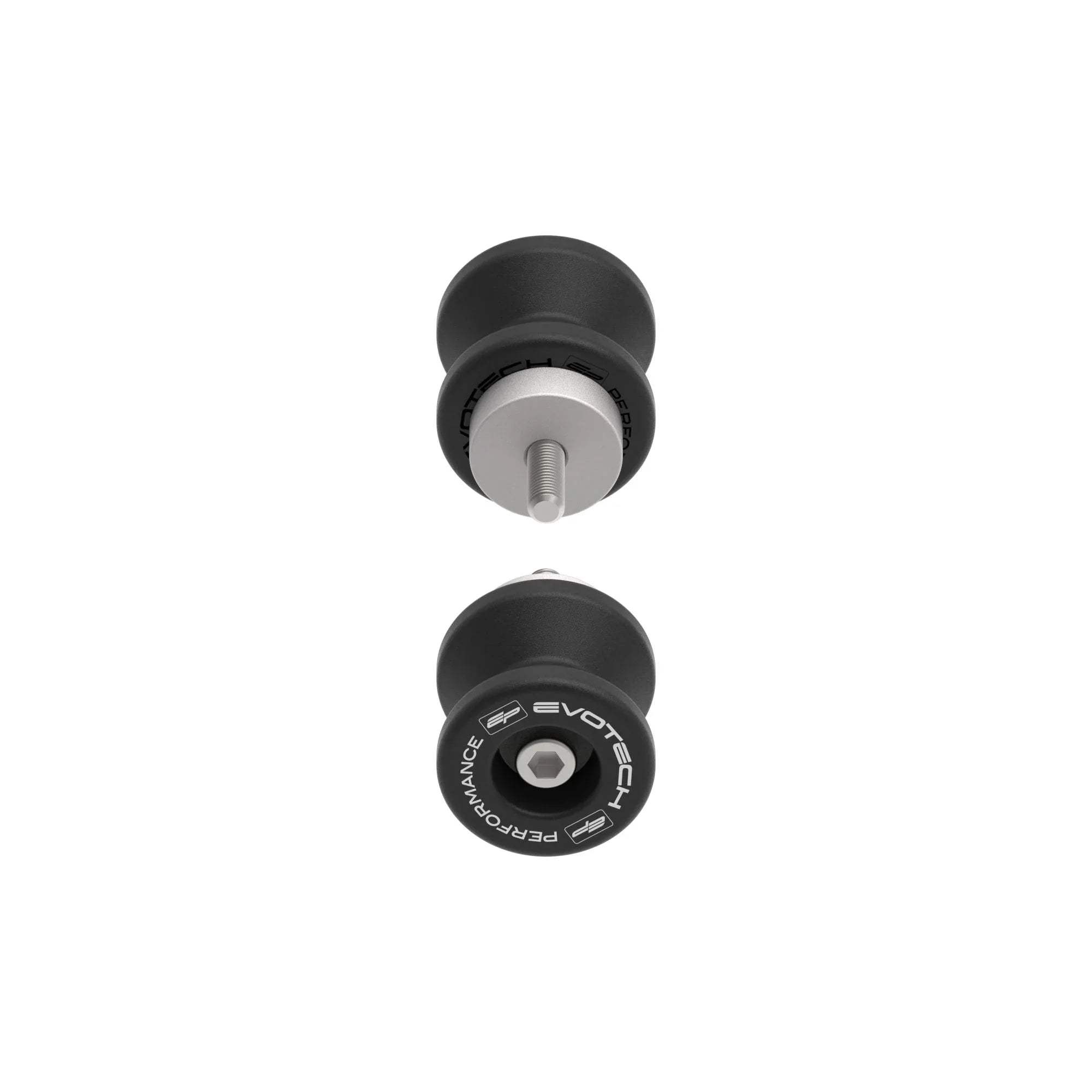 Evotech Paddock Stand Bobbins - Yamaha Tracer 900 ABS (2015-2021) - Alu Bobbins | Evotech Performance