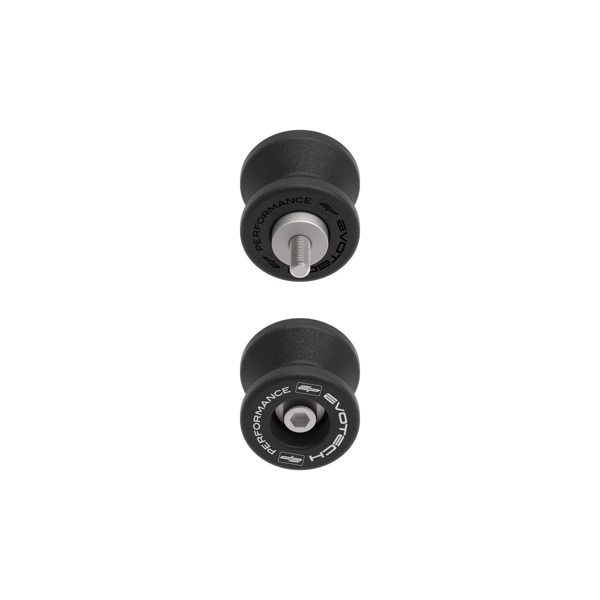 Evotech Paddock Stand Bobbins - Aprilia Tuono 660 (2021+) - Alu Bobbins | Evotech Performance