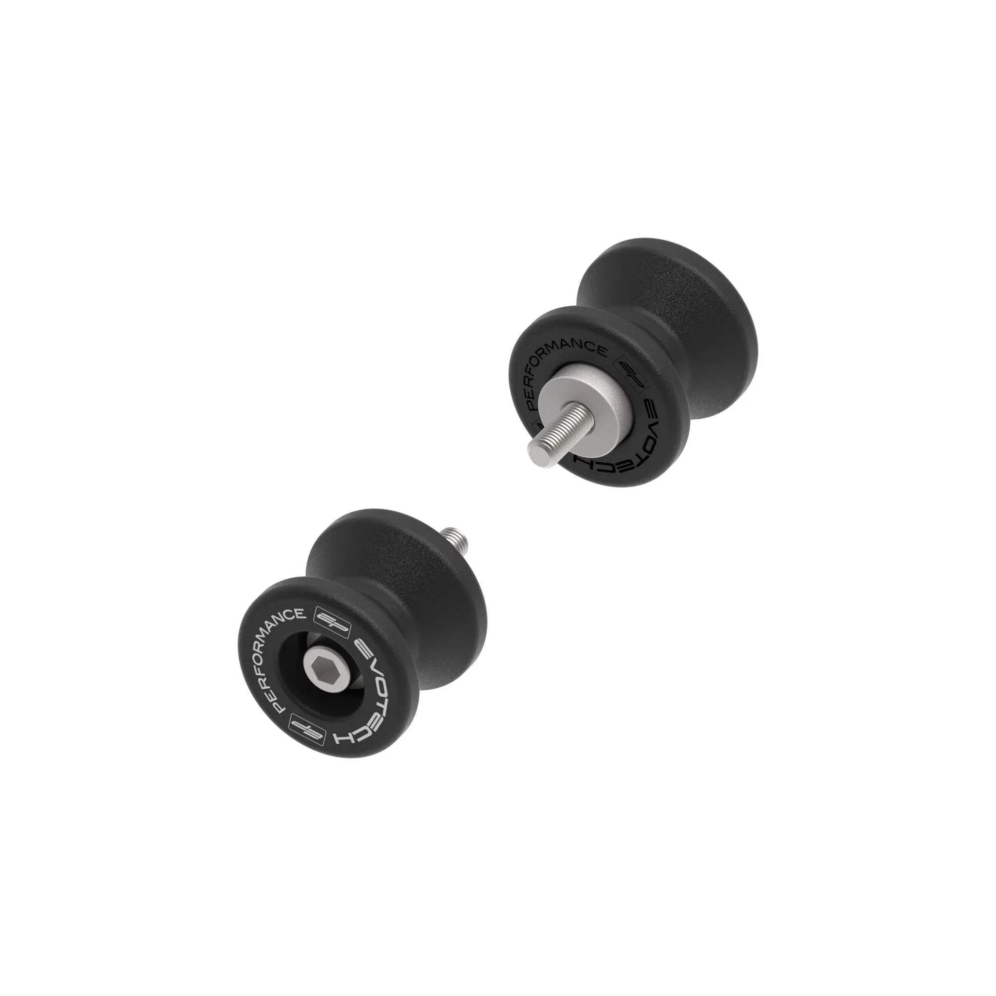 Evotech Paddock Stand Bobbins - Aprilia Tuono 660 (2021+) - Alu Bobbins | Evotech Performance