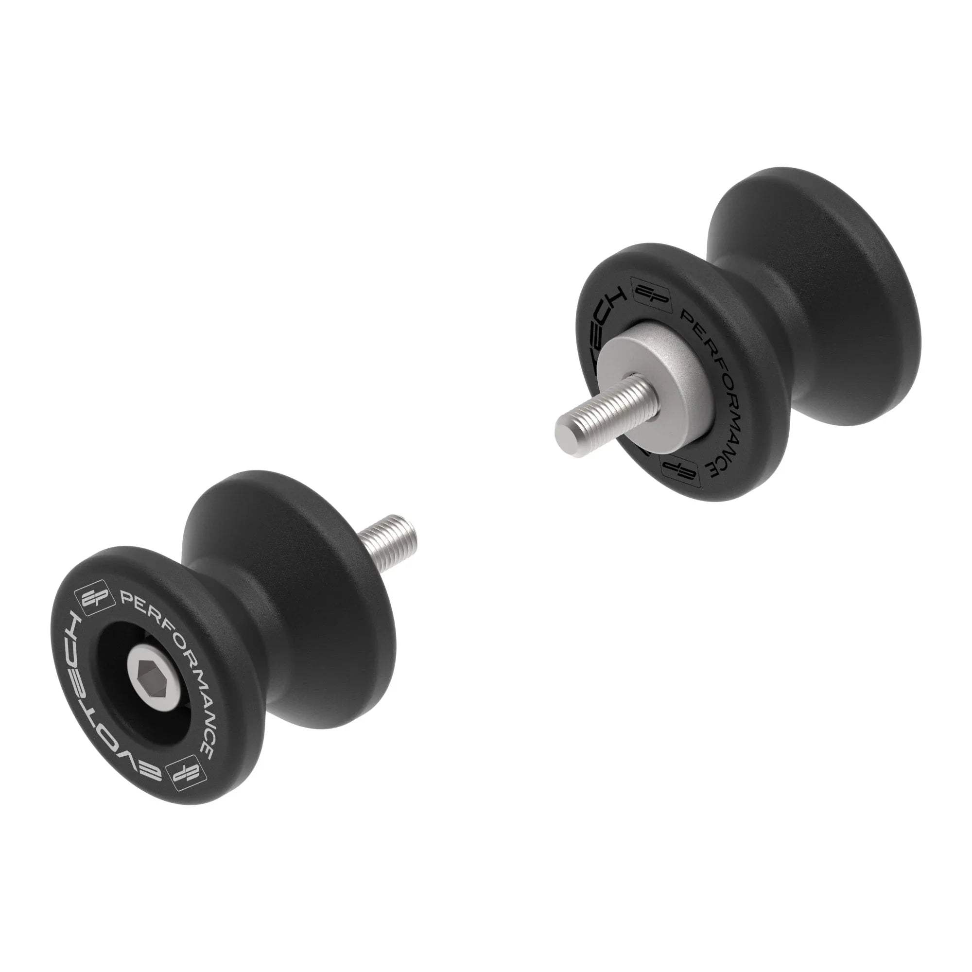 Evotech Paddock Stand Bobbins - Aprilia Tuono 660 (2021+) - Alu Bobbins | Evotech Performance