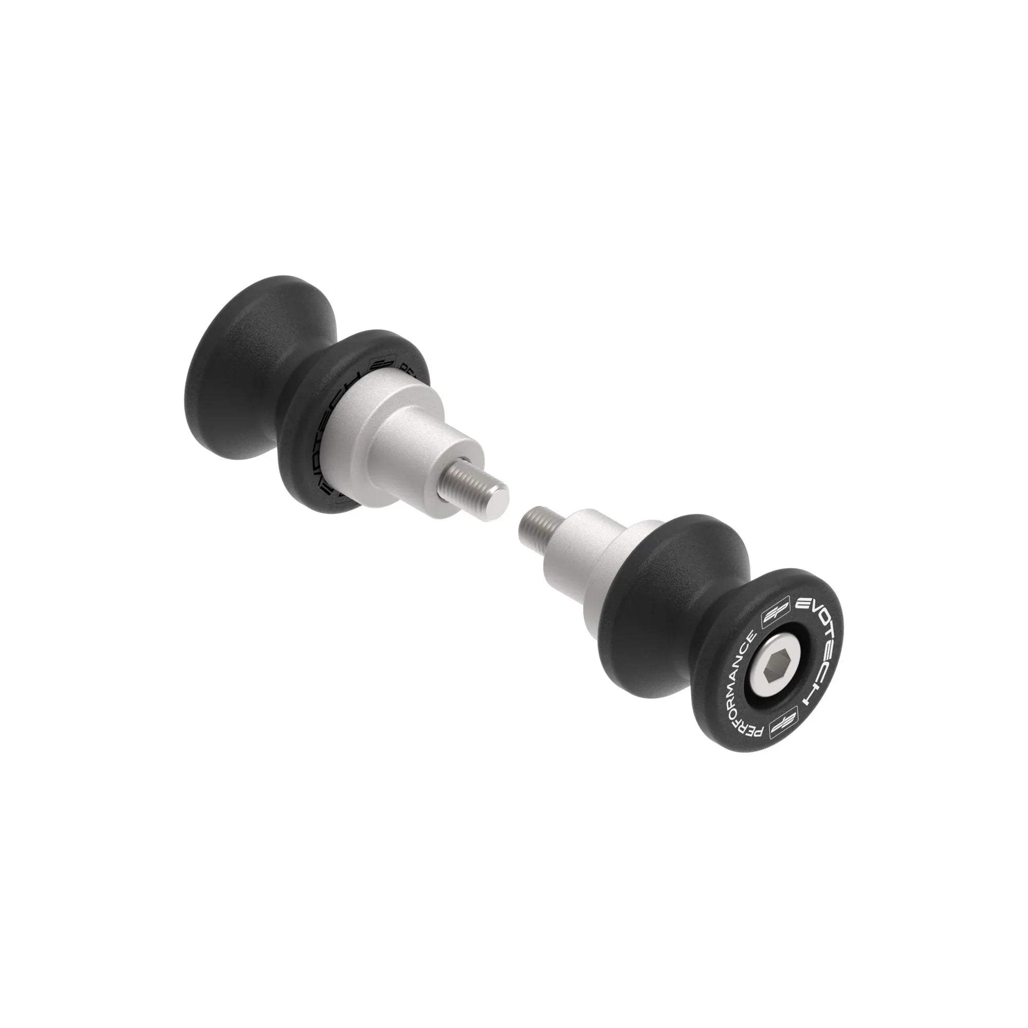 Evotech Paddock Stand Bobbins - Triumph Street Triple RS (2017-2019) - Alu Bobbins | Evotech Performance