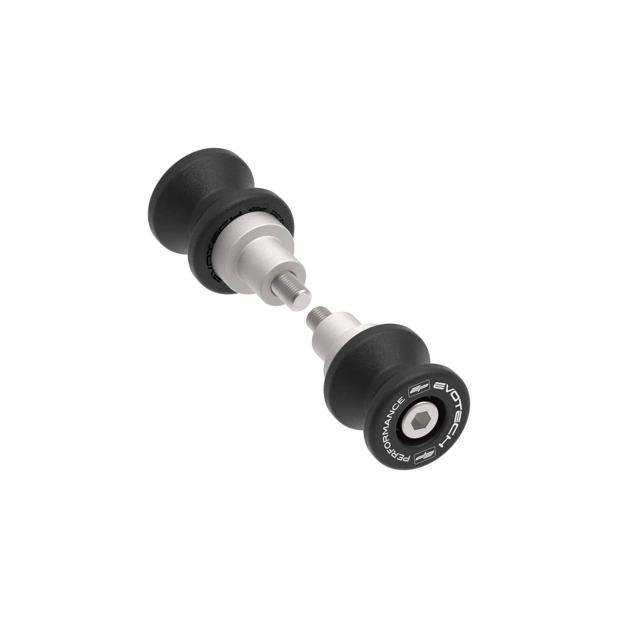 Evotech Paddock Stand Bobbins - Triumph Street Triple RS (2017-2019) - Alu Bobbins | Evotech Performance