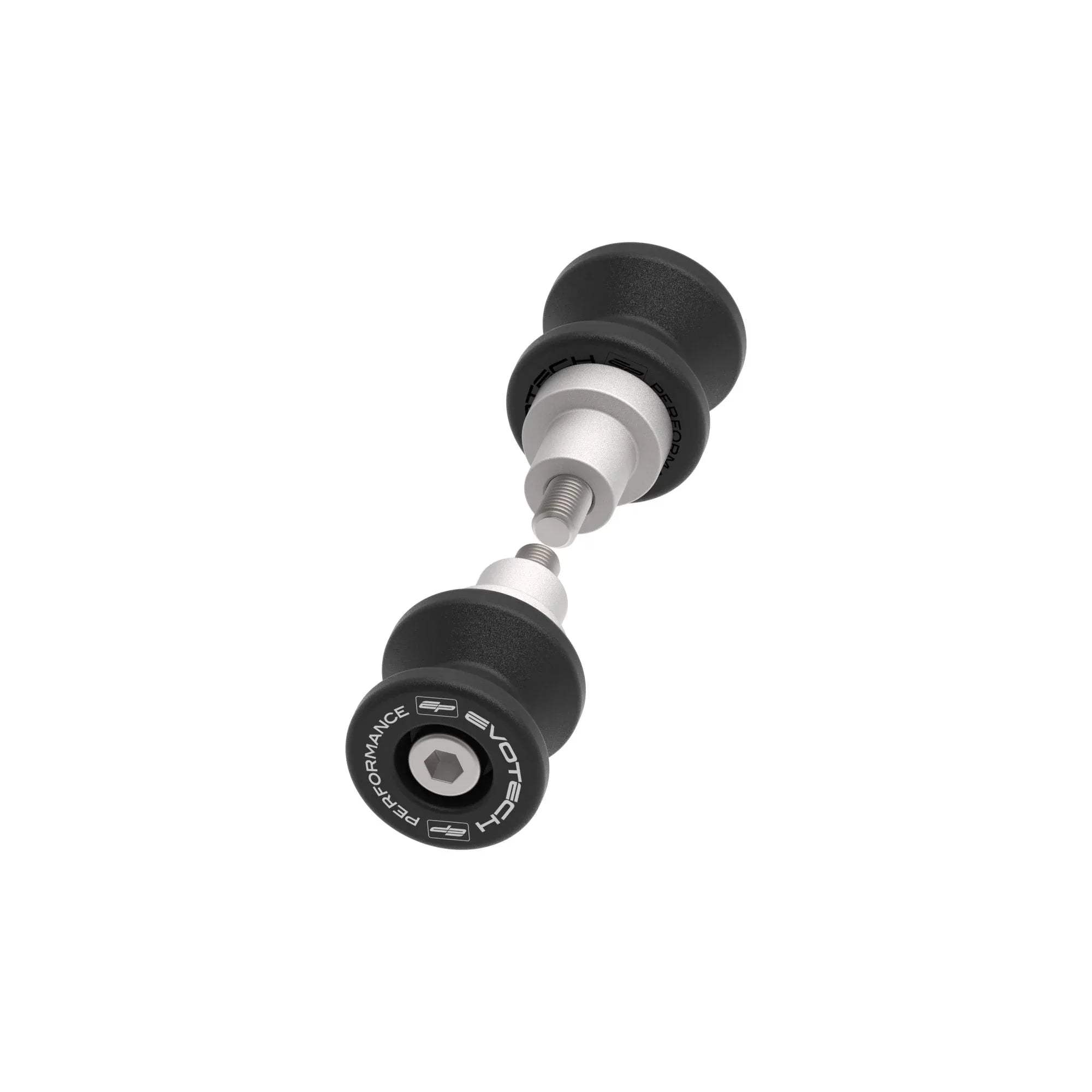 Evotech Paddock Stand Bobbins - Triumph Street Triple RS (2017-2019) - Alu Bobbins | Evotech Performance