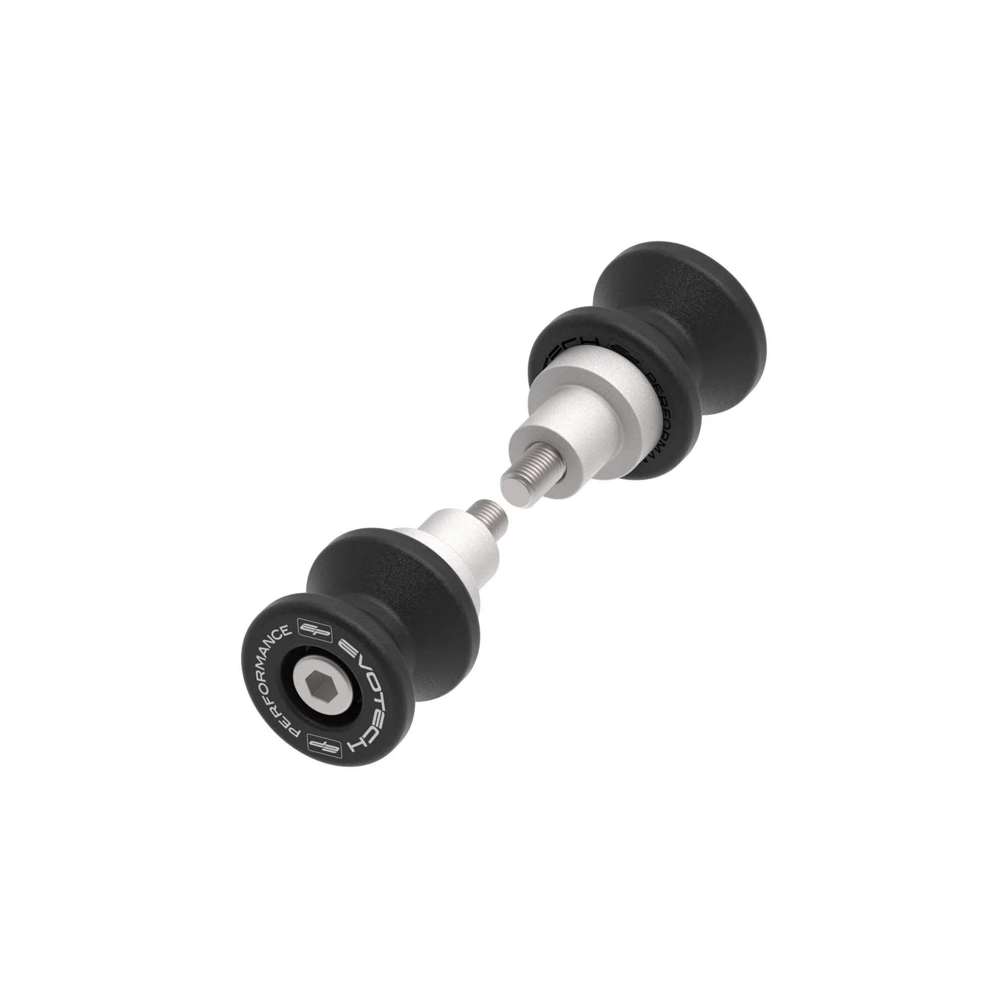 Evotech Paddock Stand Bobbins - Triumph Street Triple RS (2017-2019) - Alu Bobbins | Evotech Performance