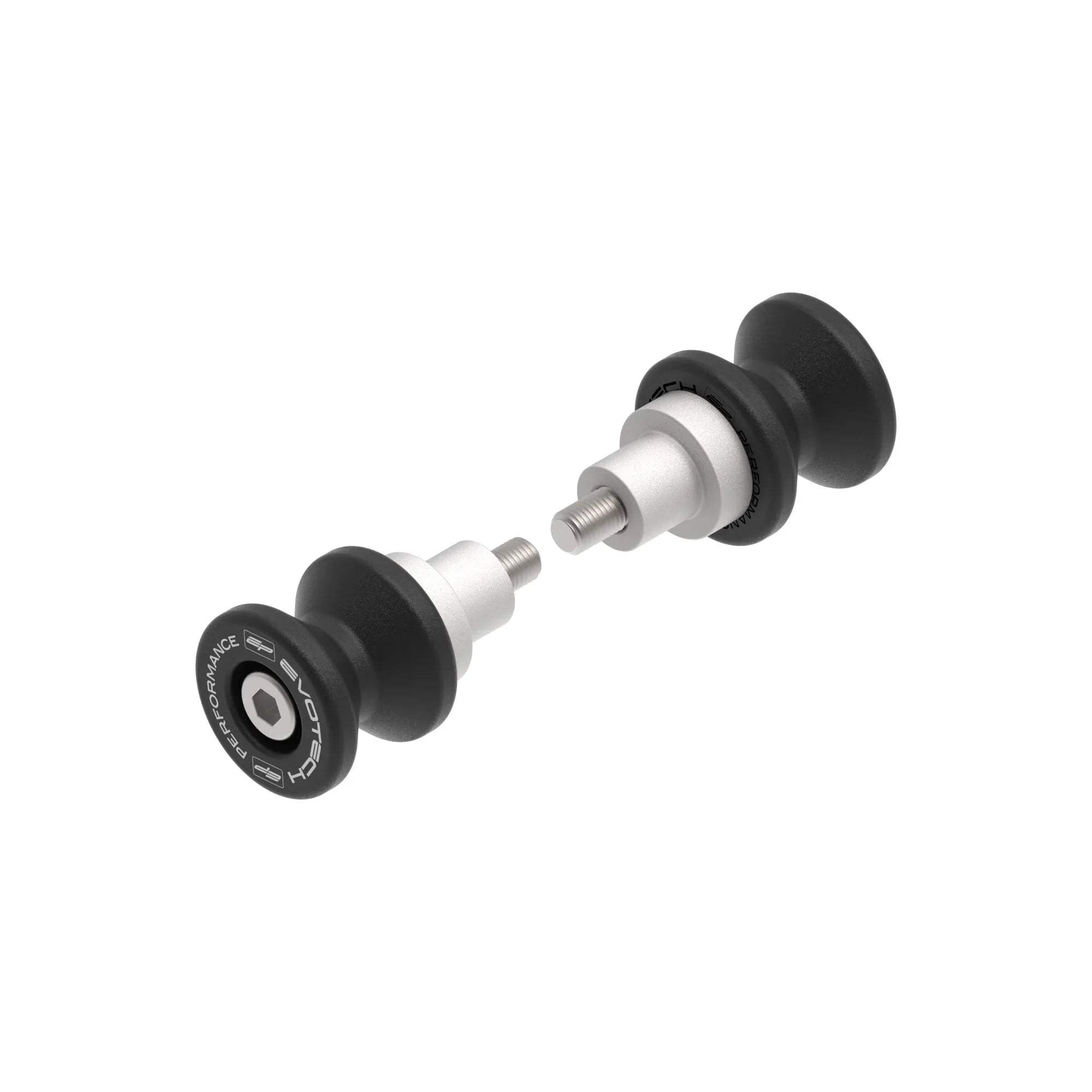 Evotech Paddock Stand Bobbins - Triumph Street Triple RS (2017-2019) - Alu Bobbins | Evotech Performance
