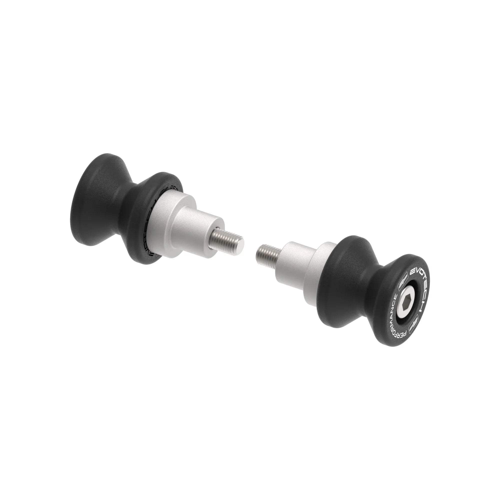 Evotech Paddock Stand Bobbins - Triumph Street Triple RS (2017-2019) - Alu Bobbins | Evotech Performance