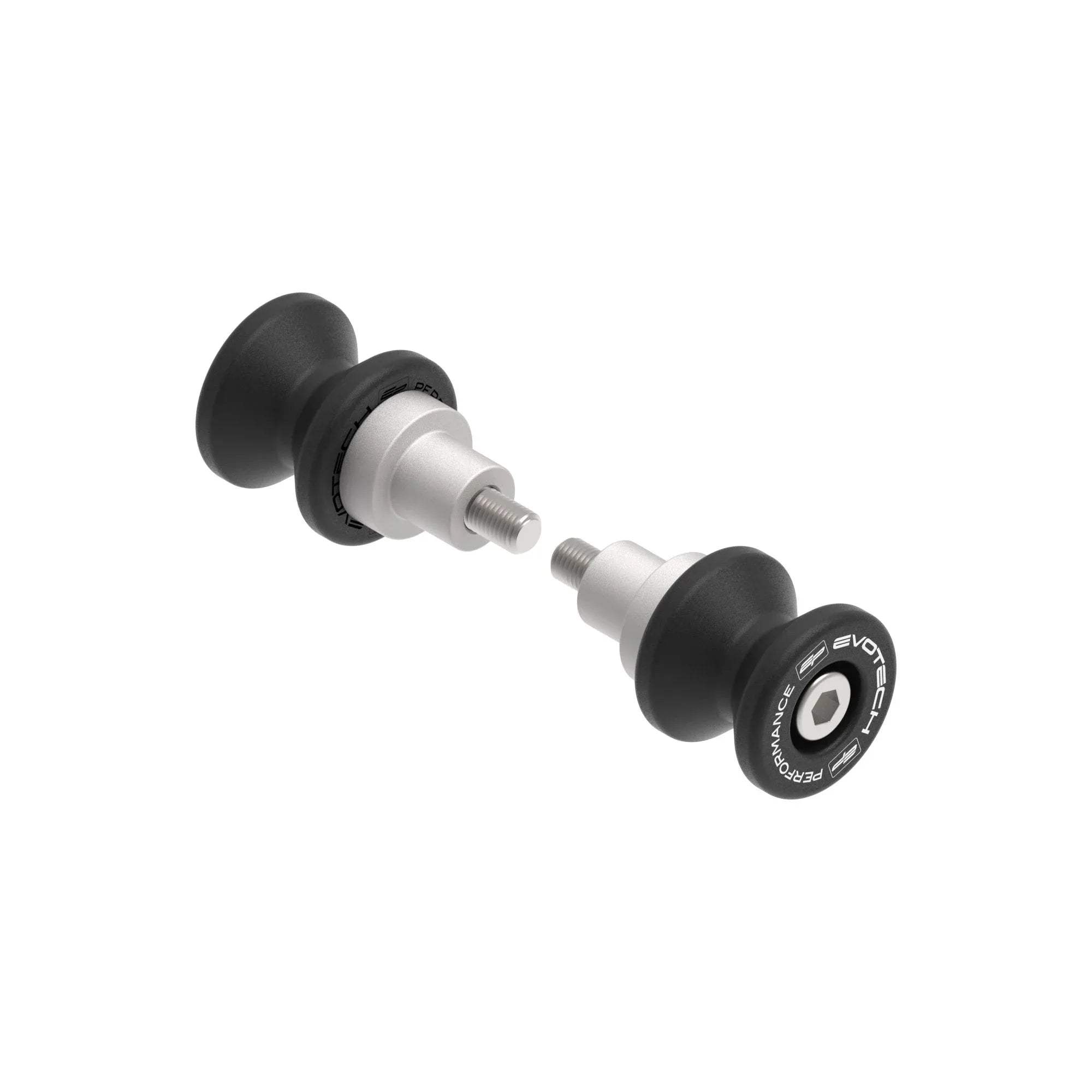 Evotech Paddock Stand Bobbins - Triumph Street Triple RS (2017-2019) - Alu Bobbins | Evotech Performance