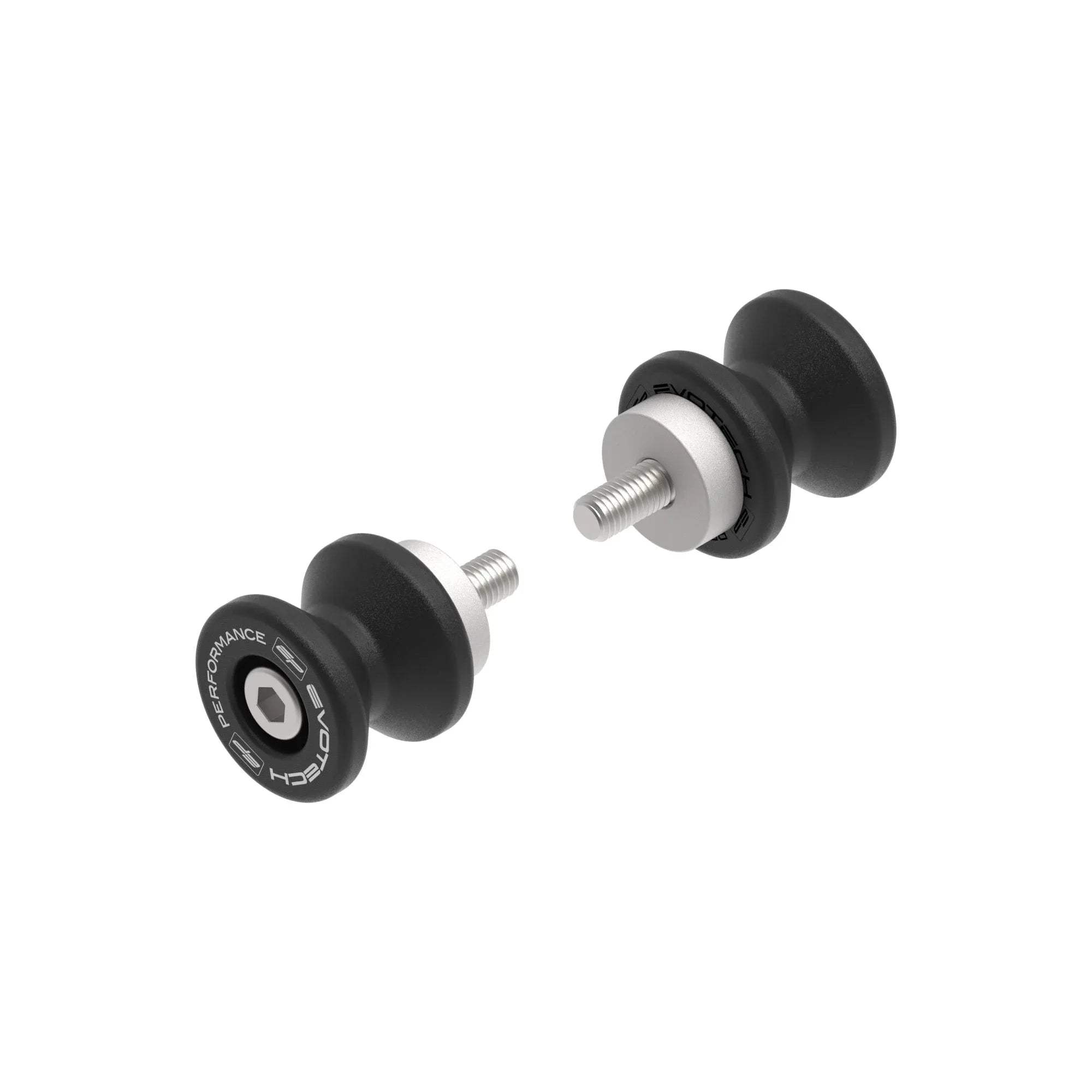 Evotech Paddock Stand Bobbins - Suzuki SV1000S (2005-2015) - Alu Bobbins | Evotech Performance