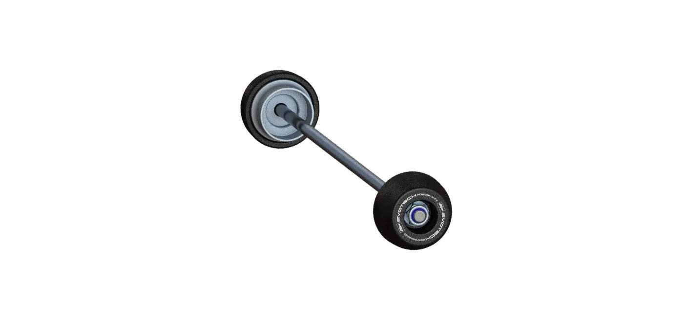 Evotech Performance Rear Spindle Bobbins - Aprilia Tuareg 660 (2022+) - Spindle Bobbins | Evotech Performance