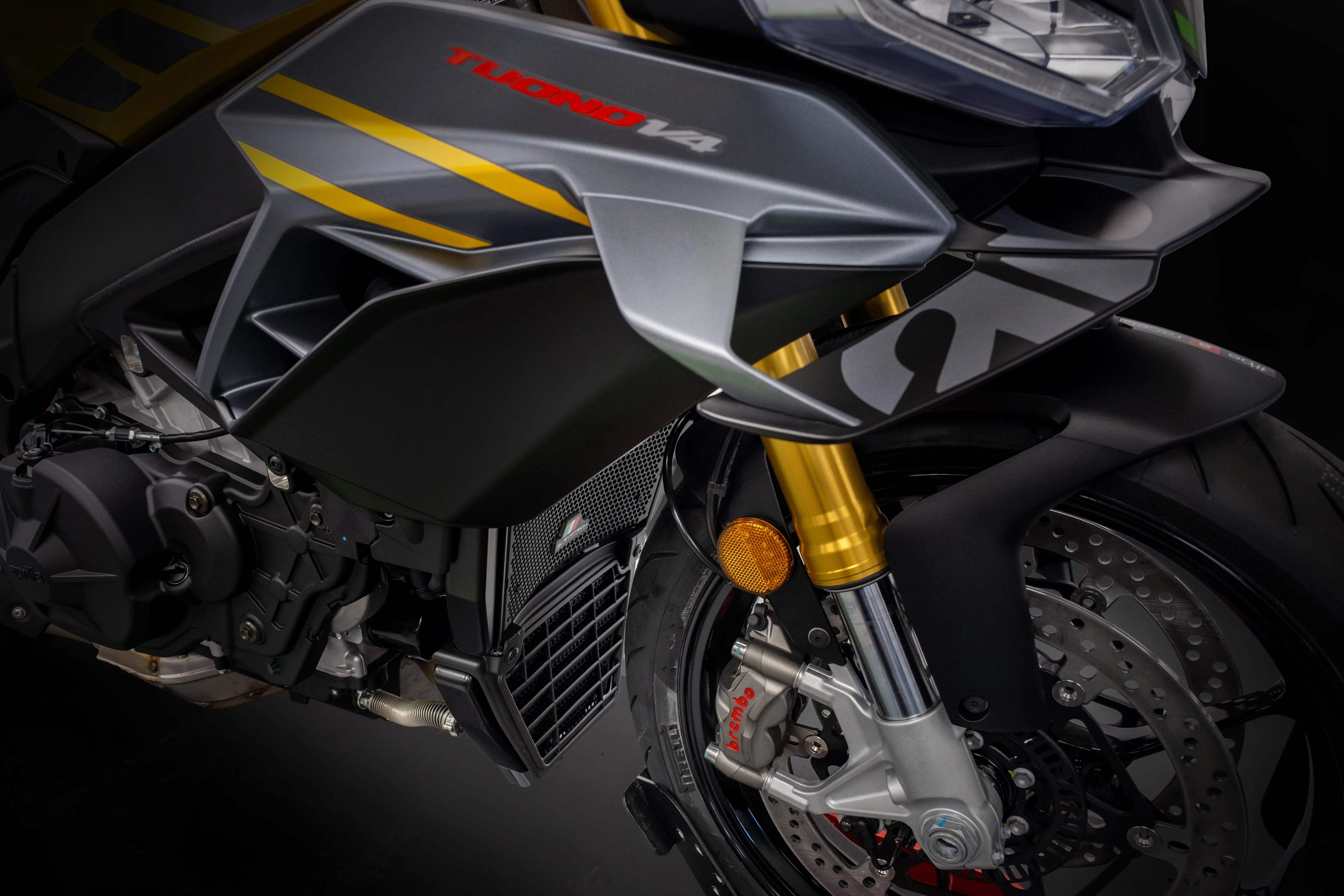 Evotech Radiator Guard Set - Aprilia Tuono V4 Factory (2025+) - Kühlerschutzgitter | Evotech Performance