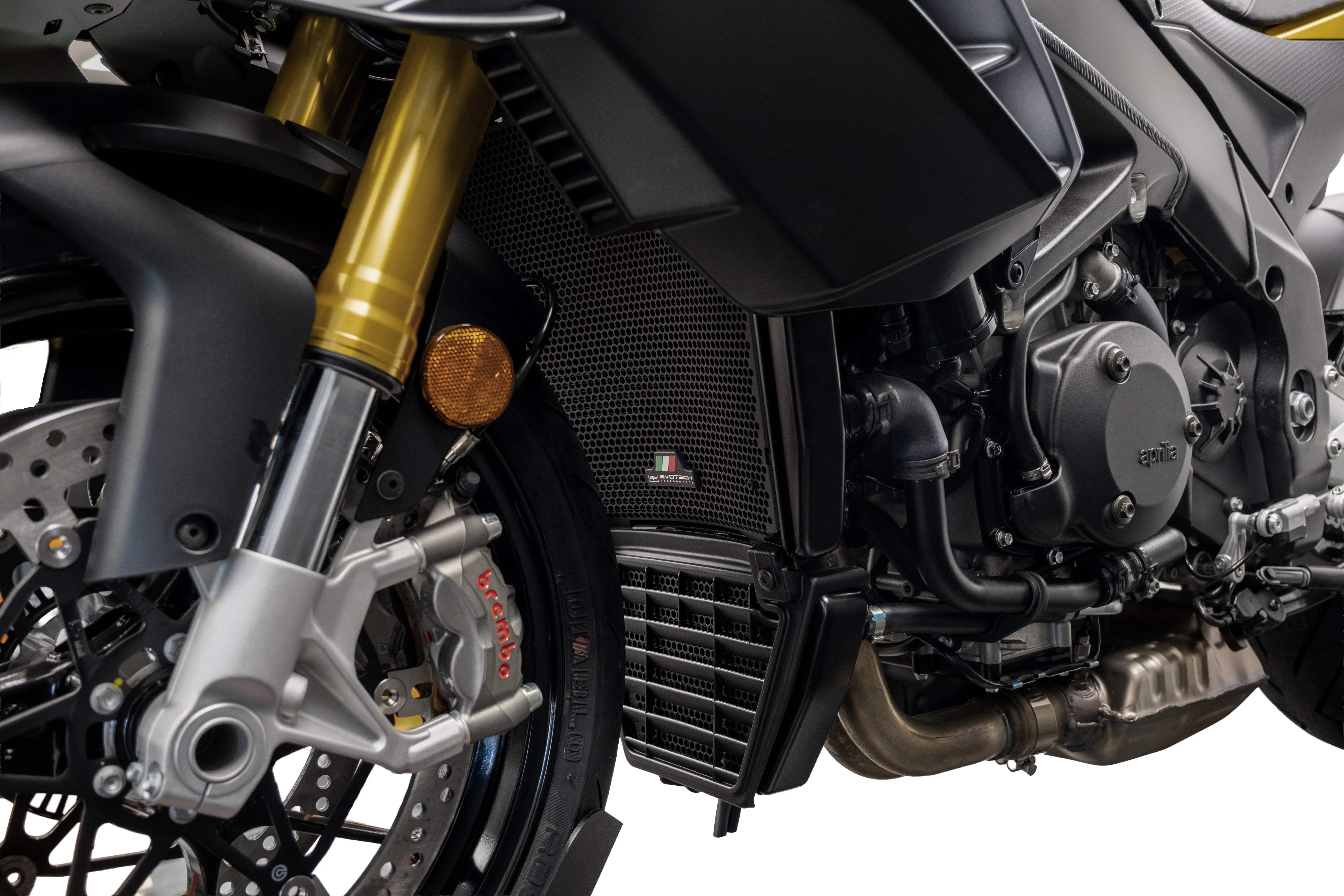 Evotech Radiator Guard Set - Aprilia Tuono V4 Factory (2025+) - Kühlerschutzgitter | Evotech Performance