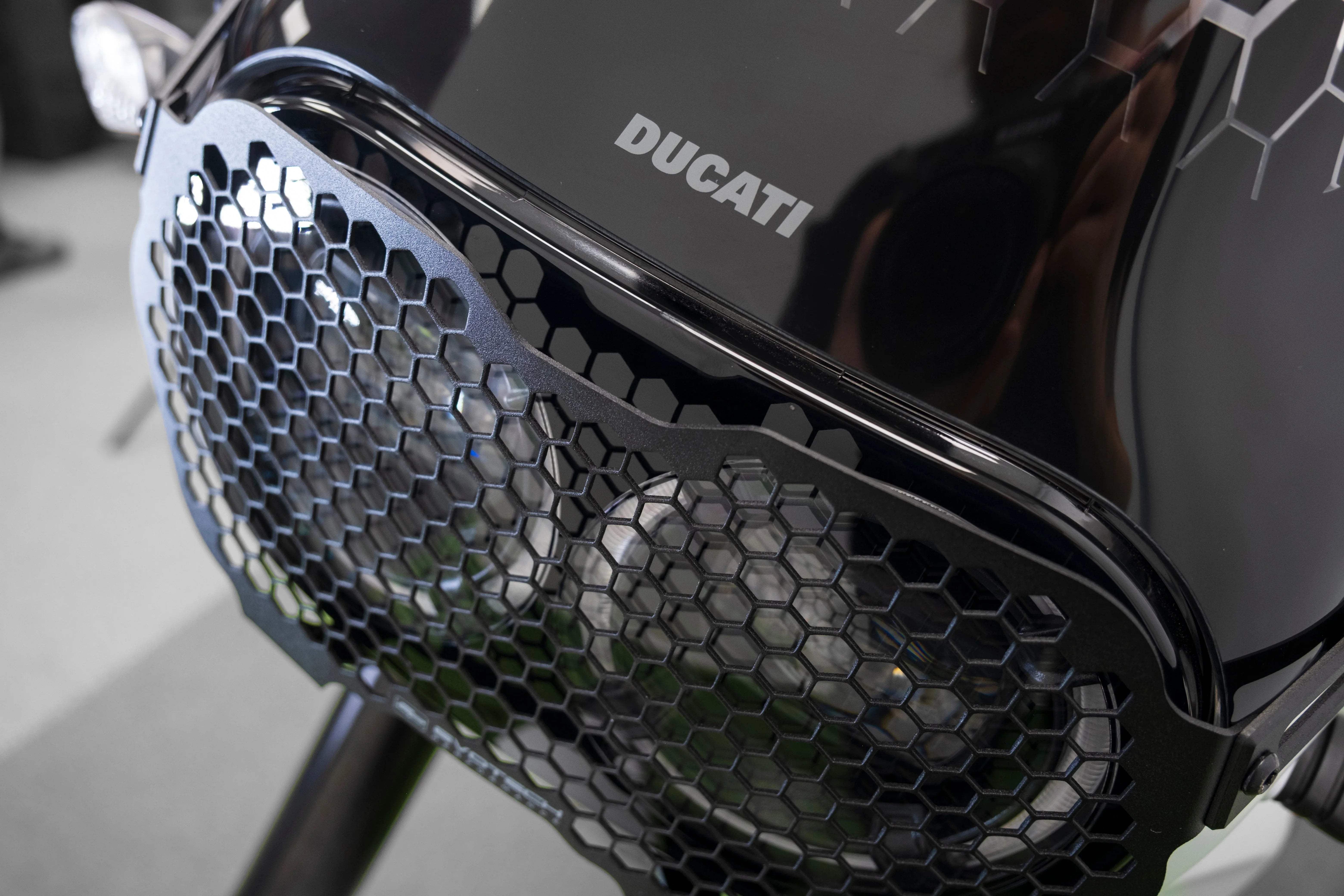 Evotech Headlight Guard - Ducati DesertX Rally (2024+) - Scheinwerferschutz | Evotech Performance