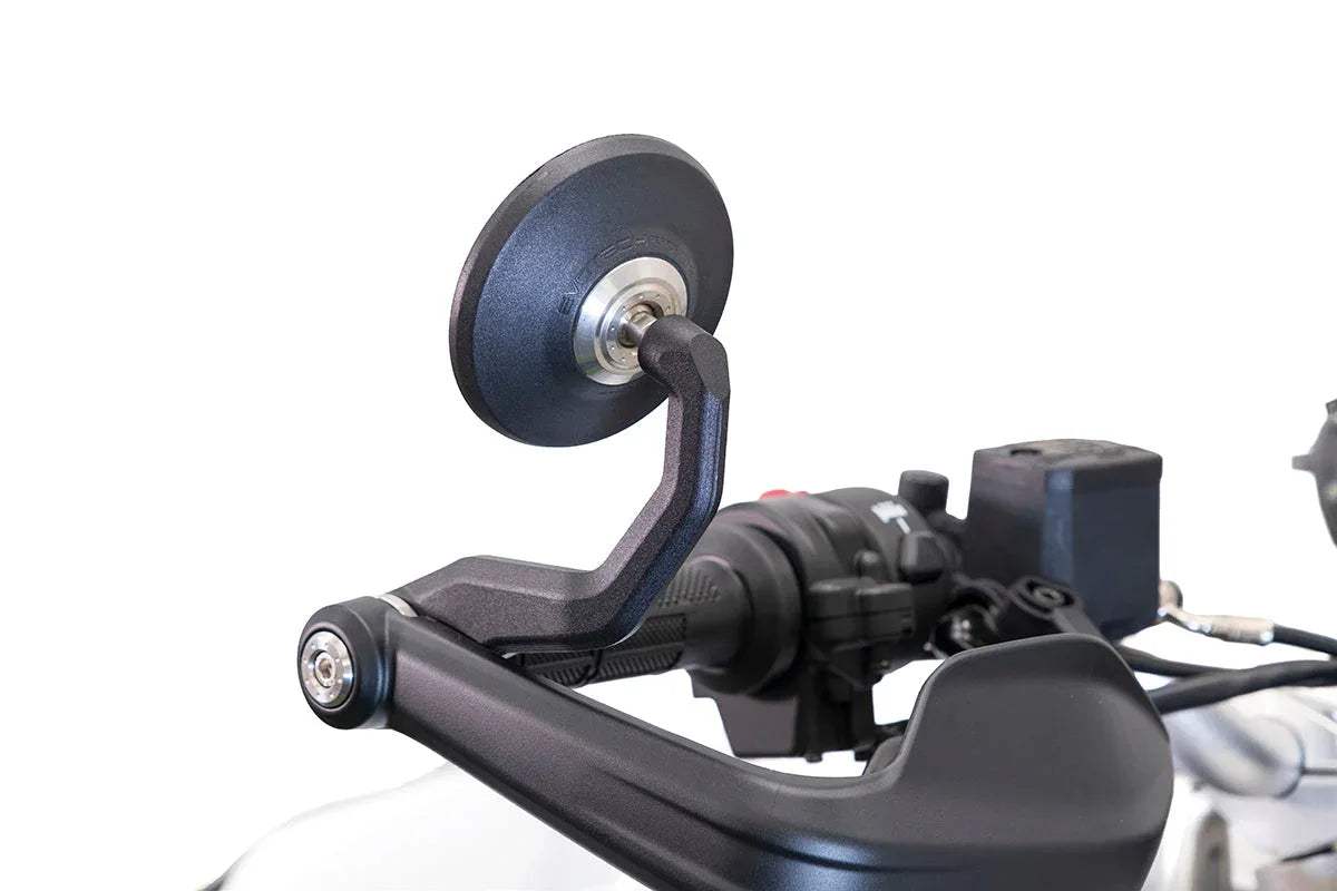 Evotech Handguard Bar End Mirrors (Retro) - Ducati DesertX (2022+) - Lenkerendspiegel | Evotech Performance
