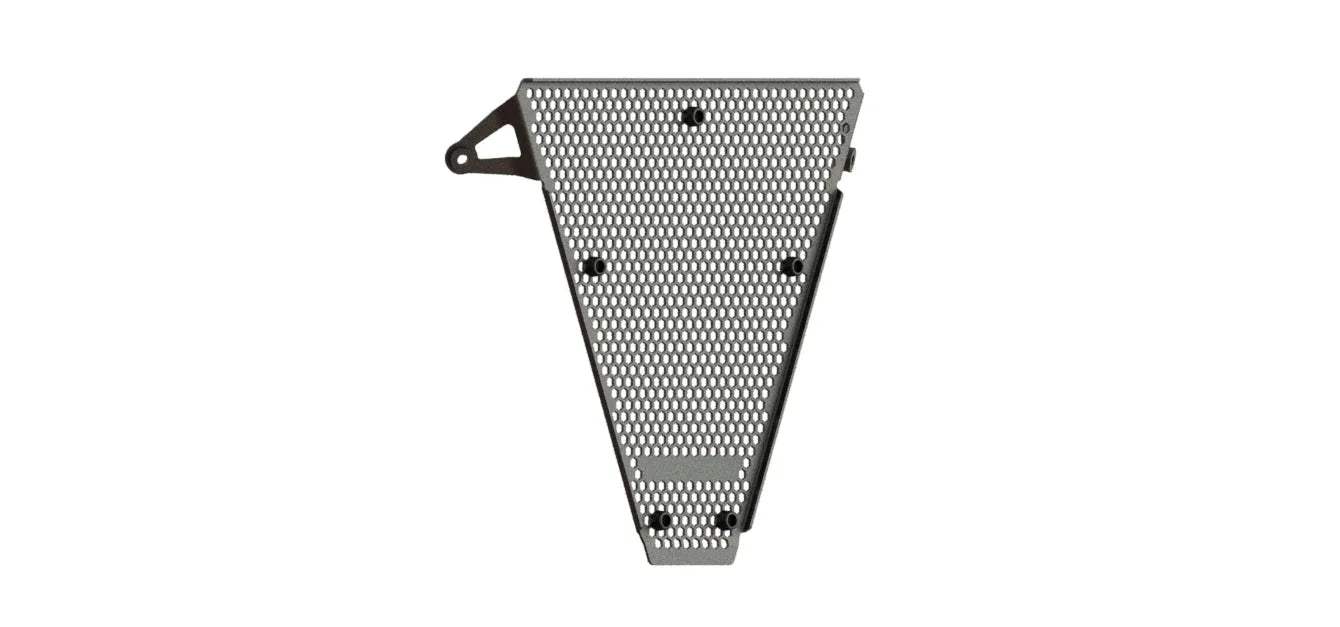 Evotech Performance Ducati Streetfighter V2 Lower Radiator Guard (2022 - 2024) - Kühlerschutzgitter | Evotech Performance