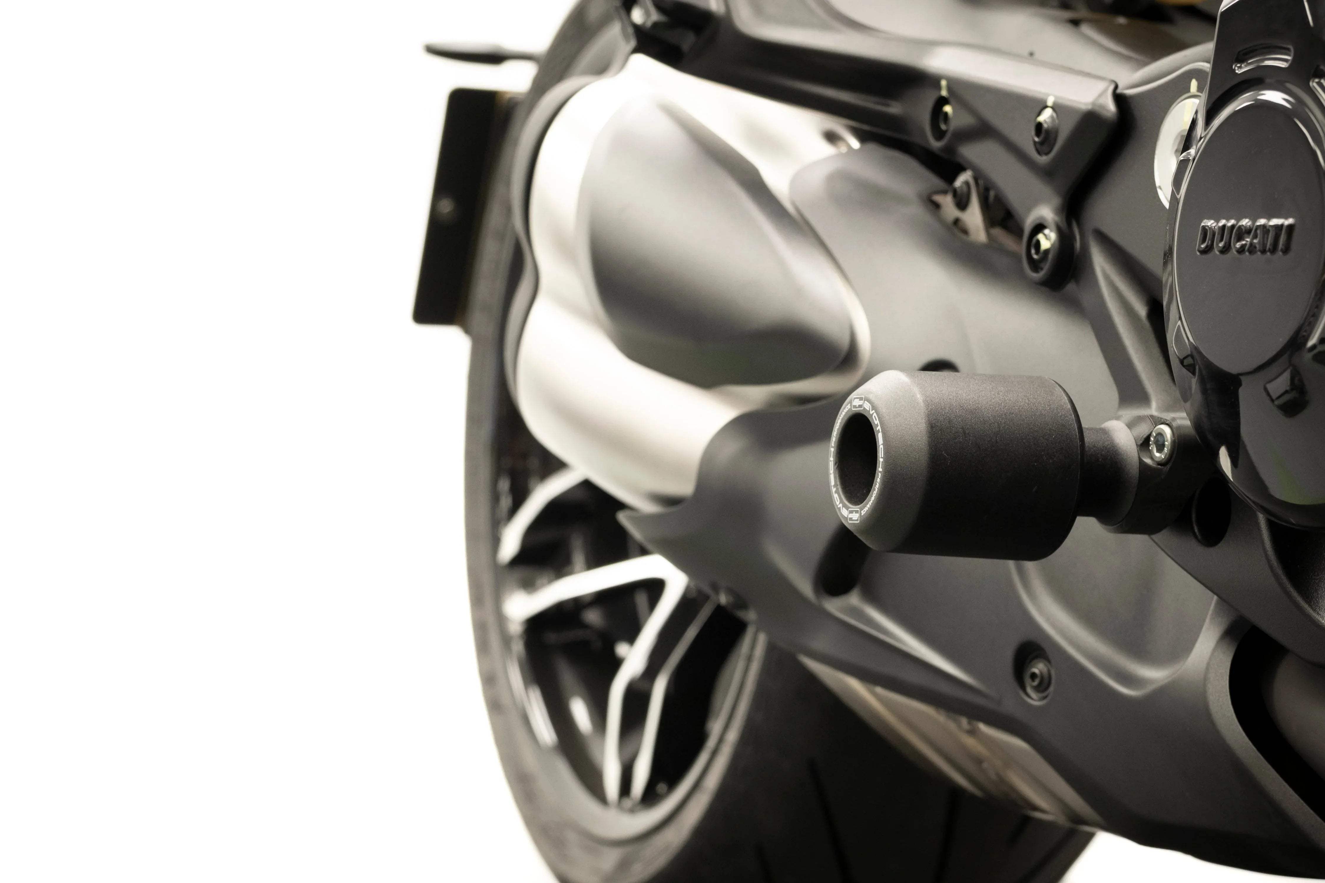 Evotech Crash Protection (Rear Mounted) - Ducati XDiavel V4 (2025+) - Sturzpads | Evotech Performance