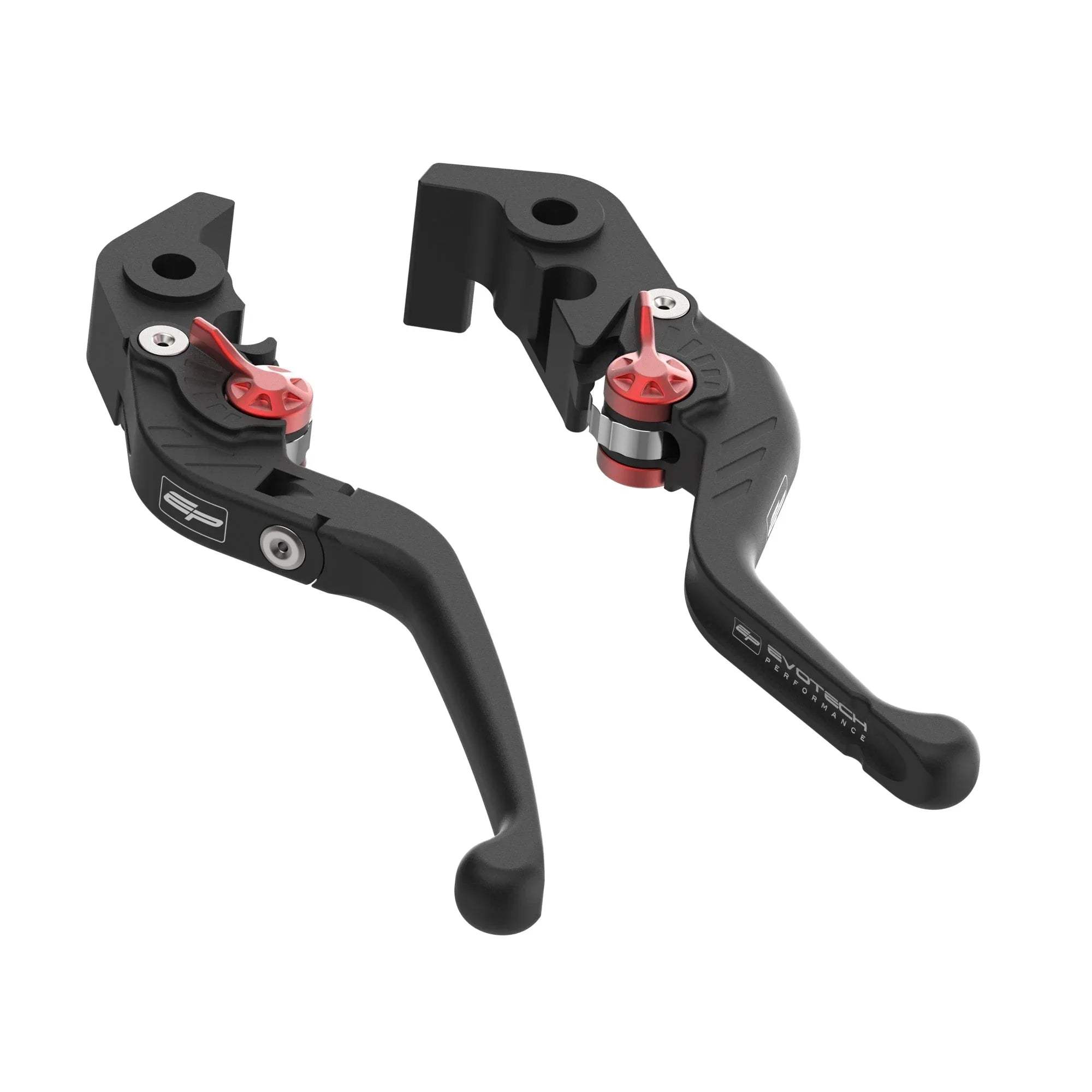 Evotech Evo Folding Clutch and Short Brake Lever Set - Aprilia Caponord 1200 (2002 - 2007) - Brake/Clutch Levers | APRILIA