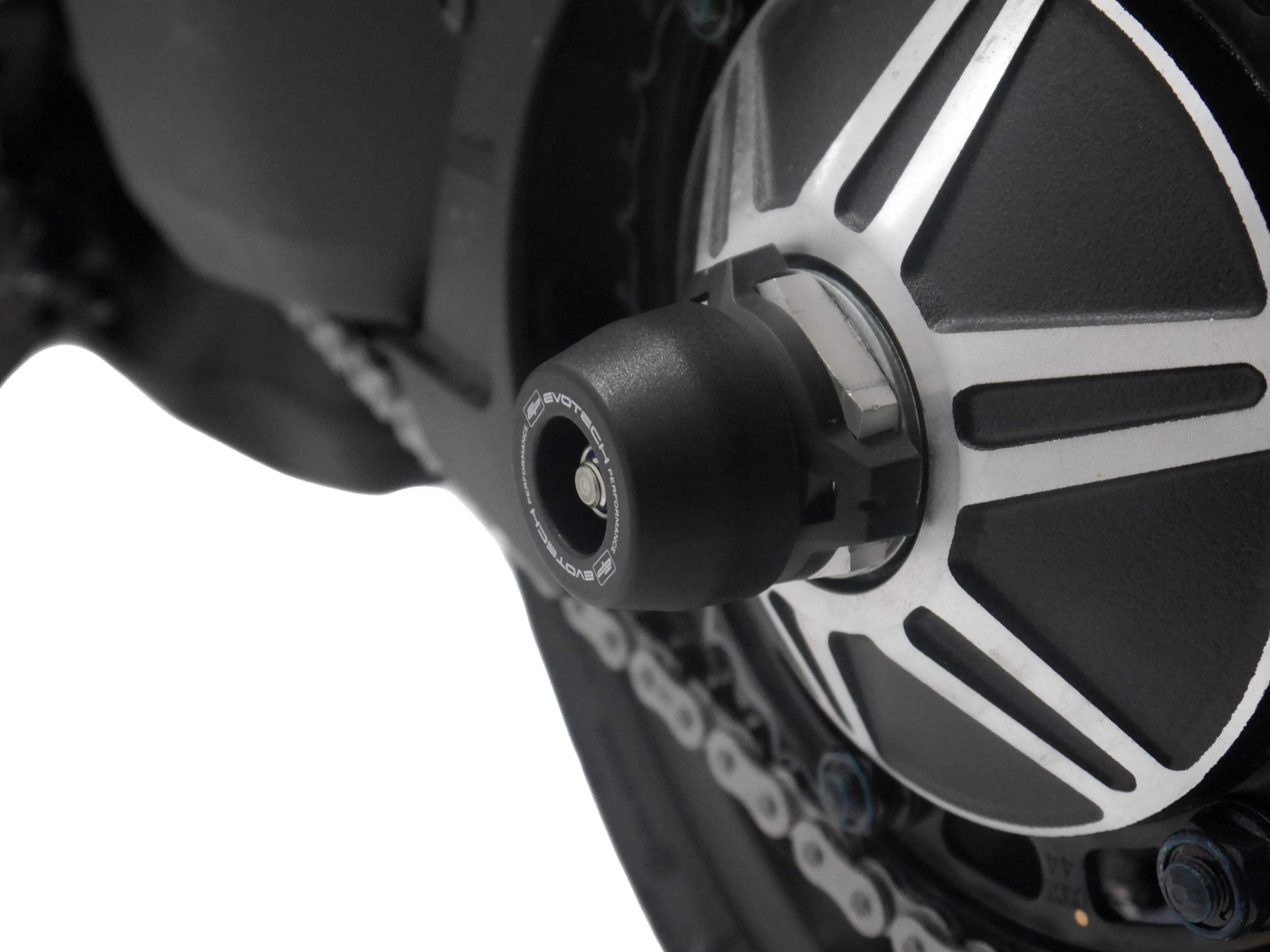 Evotech Rear Spindle Bobbins - Honda CB1000R Neo Sports Cafe (2021+) - Spindle Bobbins | Evotech Performance
