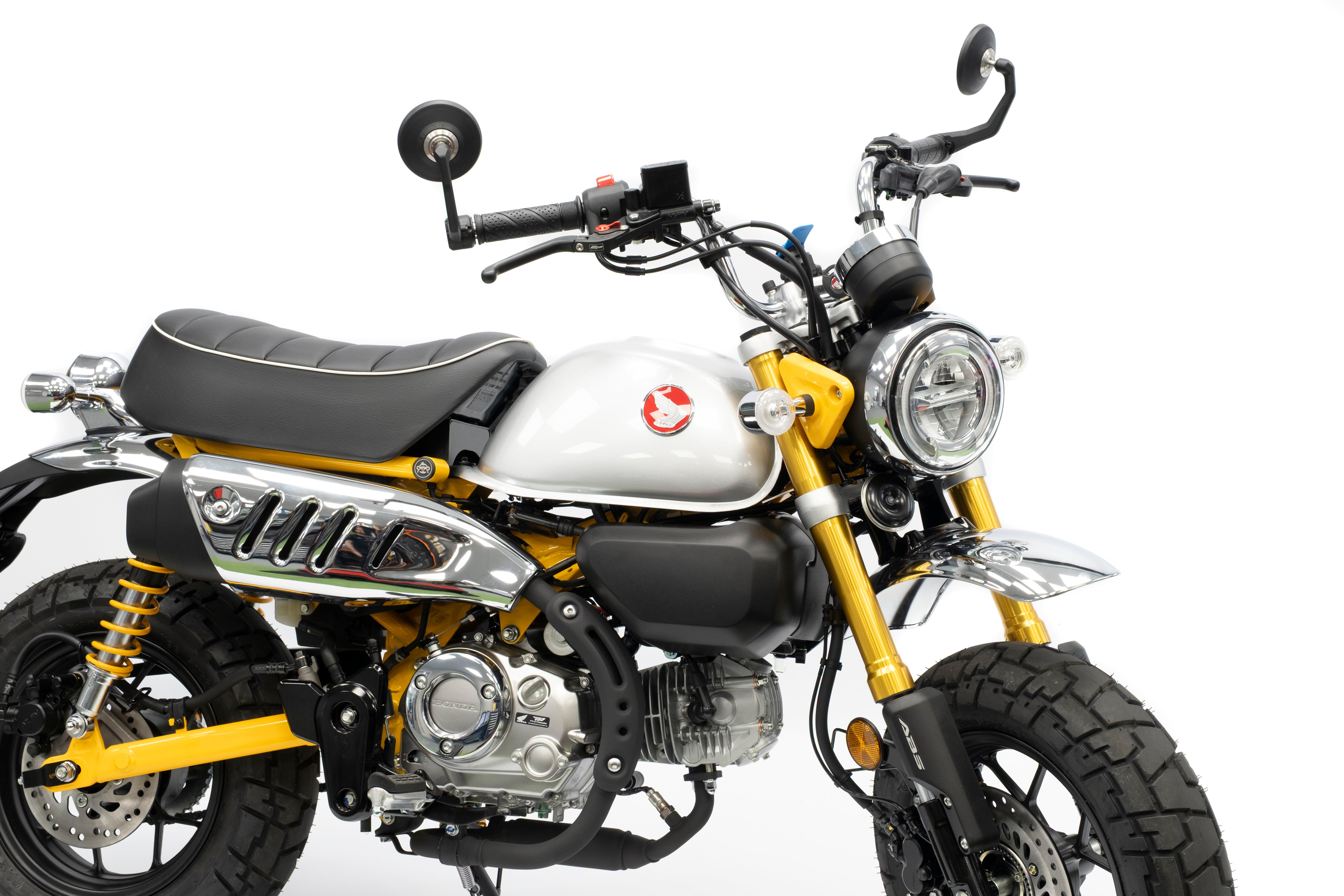 Evotech Evo Folding Clutch and Brake Lever Set - Honda Monkey 125 (2018 - 2021)