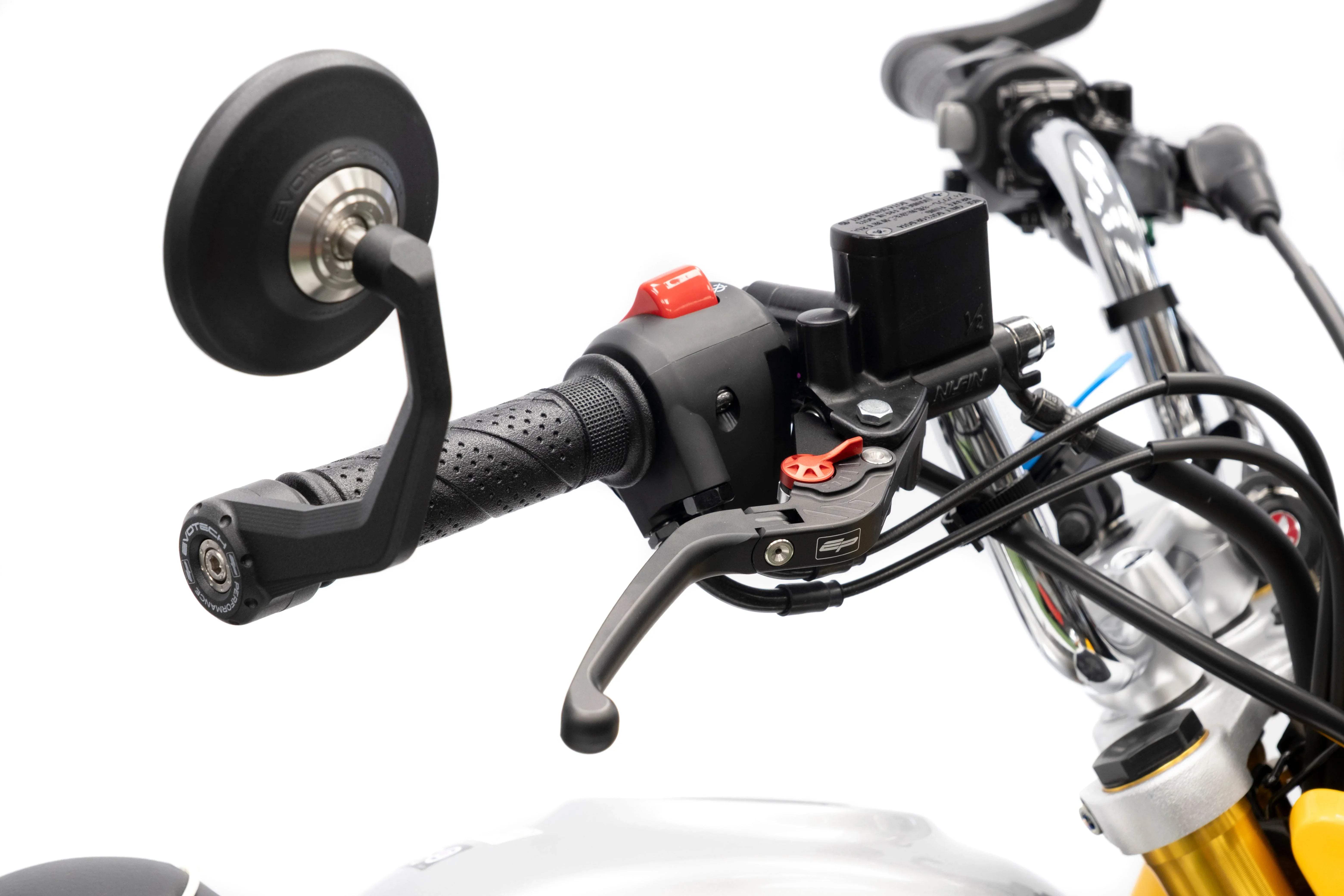 Evotech Evo Folding Clutch and Short Brake Lever Set - Honda Monkey 125 (2018 - 2021) - Brems- und Kupplungshebel | Evotech Performance