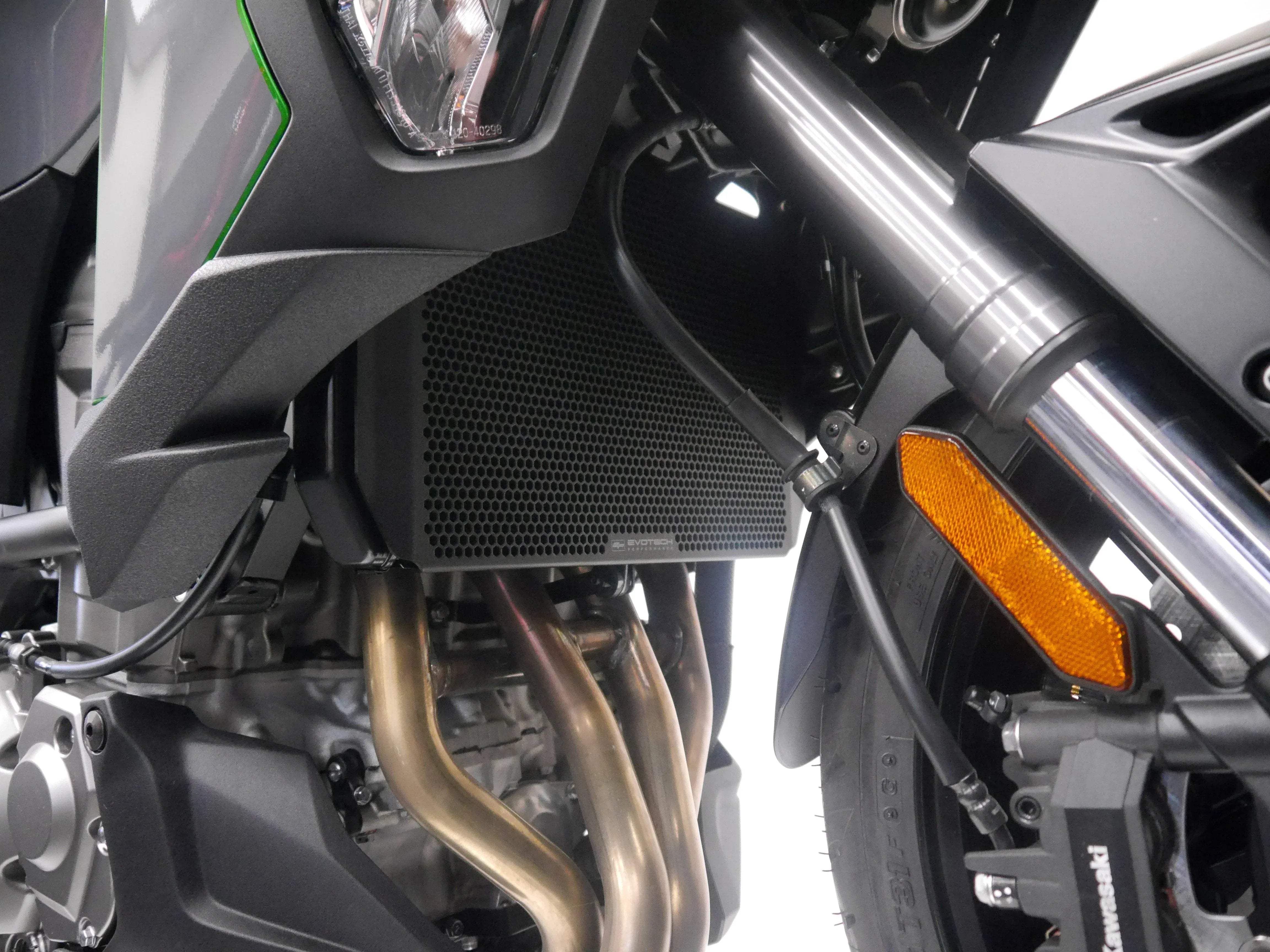 Evotech Kawasaki Versys 1000 SE Tourer Radiator Guard (2021+) - Kühlerschutzgitter | Evotech Performance