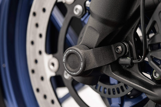 Evotech Front Spindle Bobbins - Yamaha MT-07 (2025+) - Spindle Bobbins | Evotech Performance