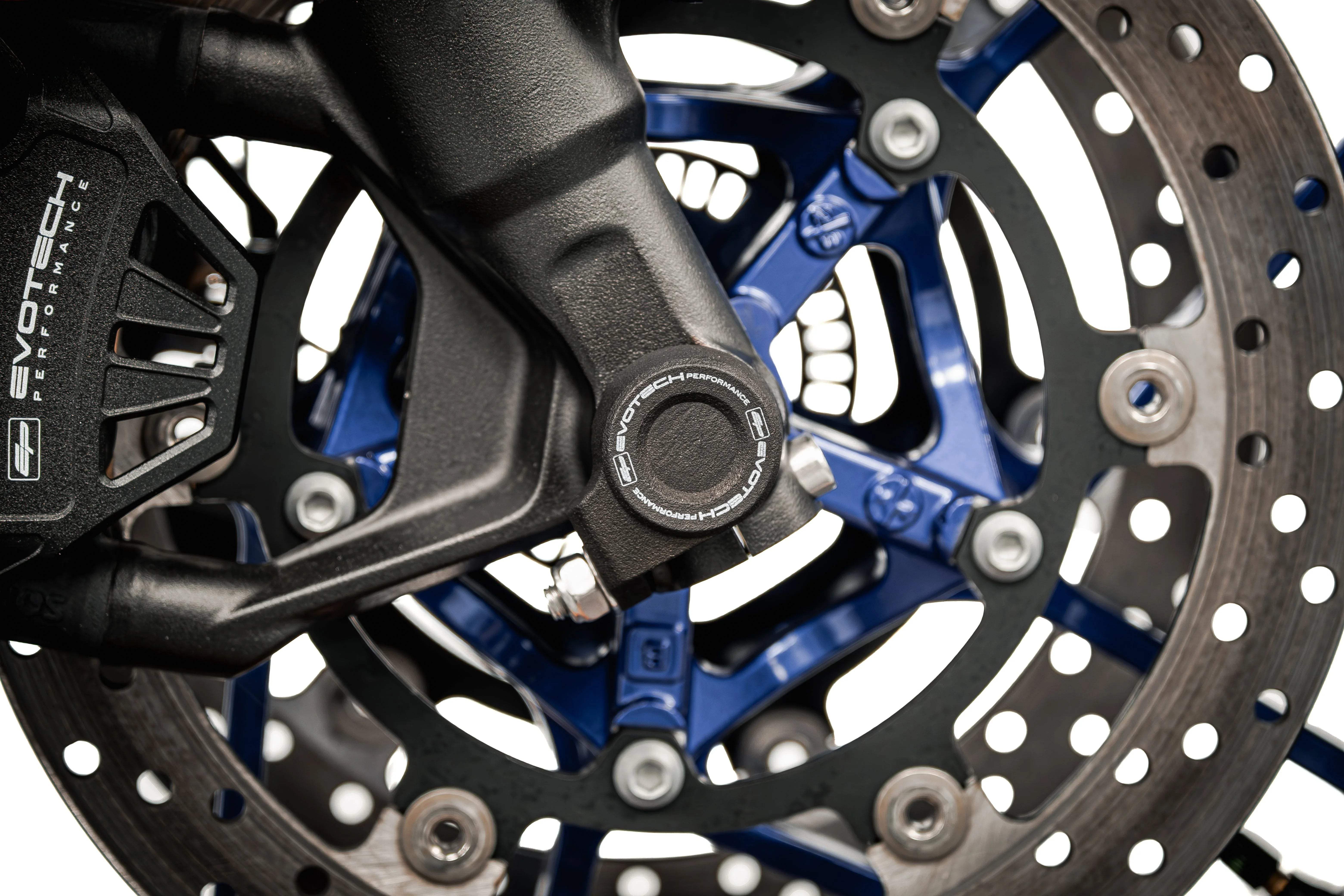 Evotech Front Spindle Bobbins - Yamaha MT-07 (2025+) - Spindle Bobbins | Evotech Performance