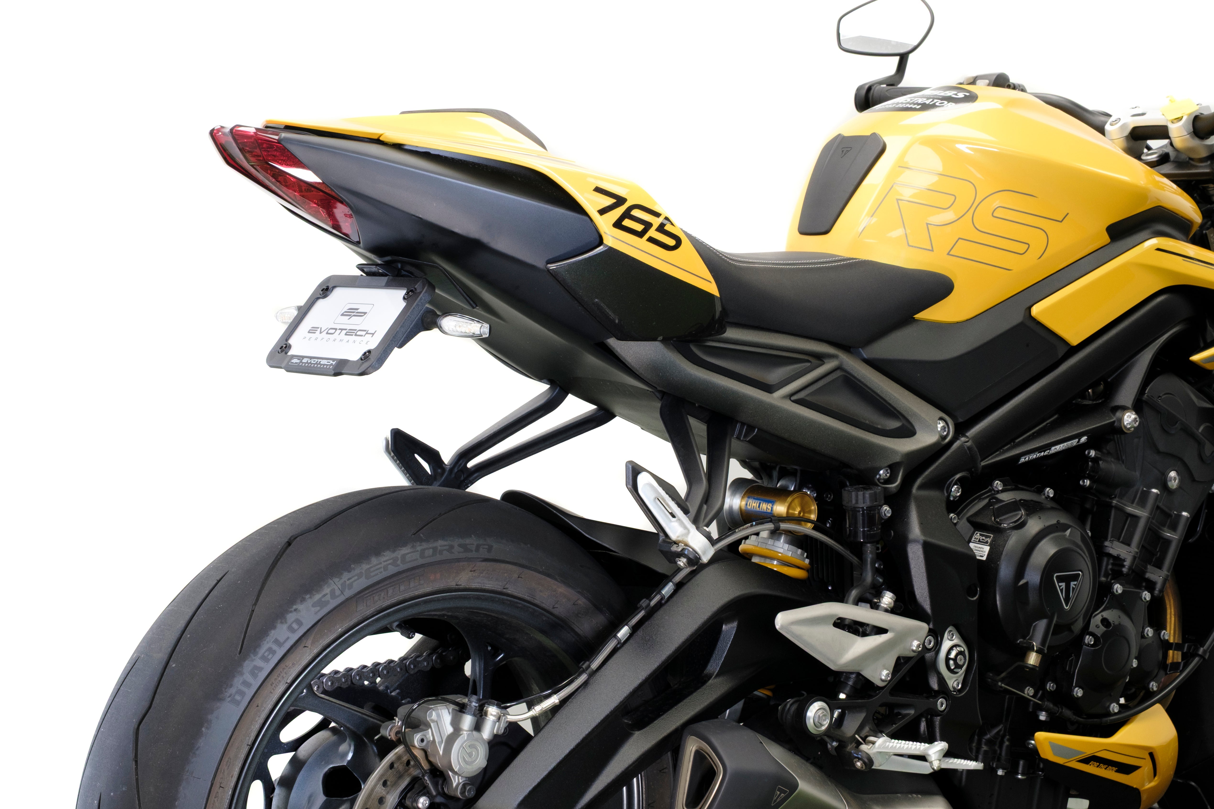 Evotech Dynamic Tail Tidy Including Indicators - Triumph Street Triple R (2020-2022)