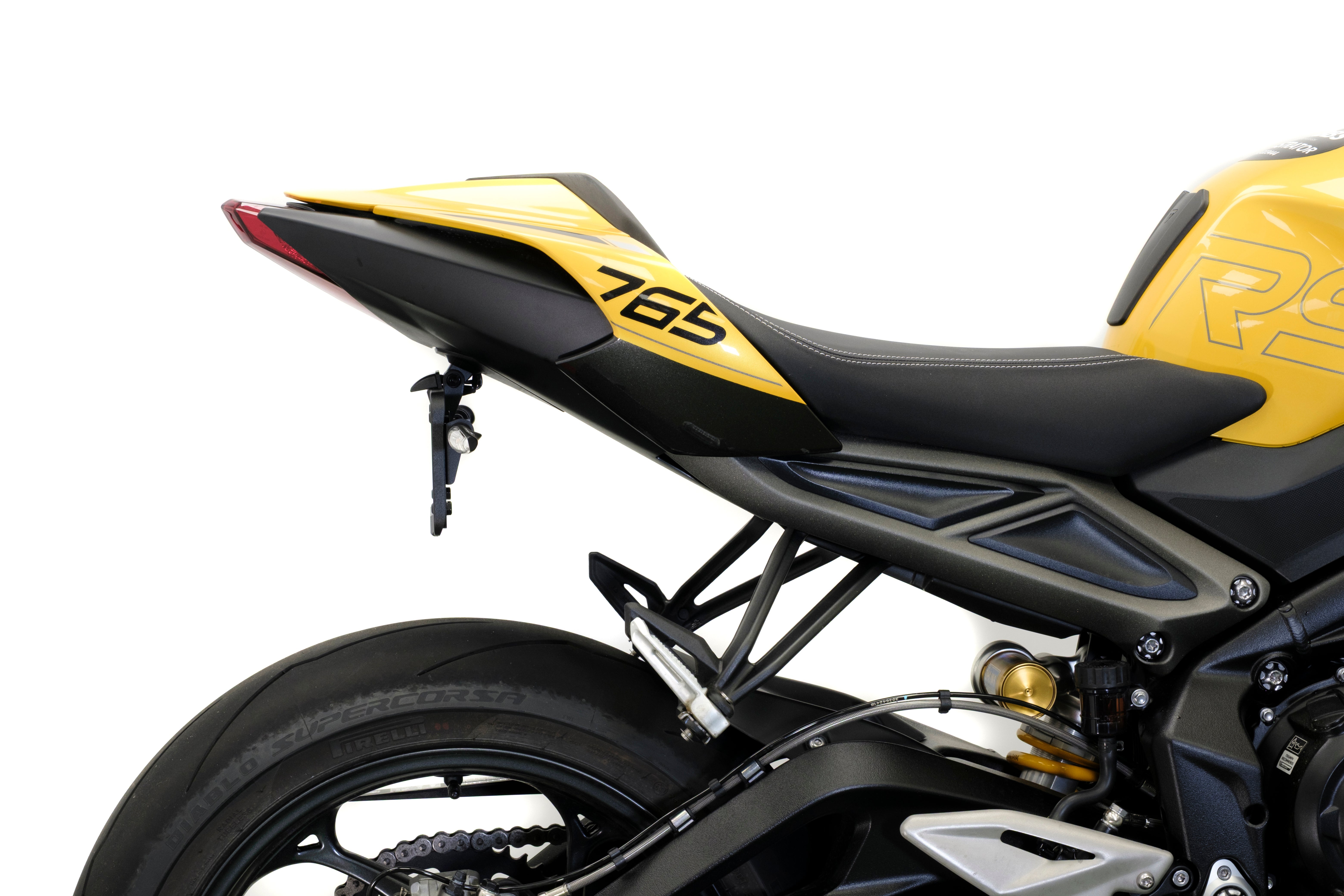 Evotech Dynamic Tail Tidy Including Indicators - Triumph Street Triple RX (2015 - 2016)