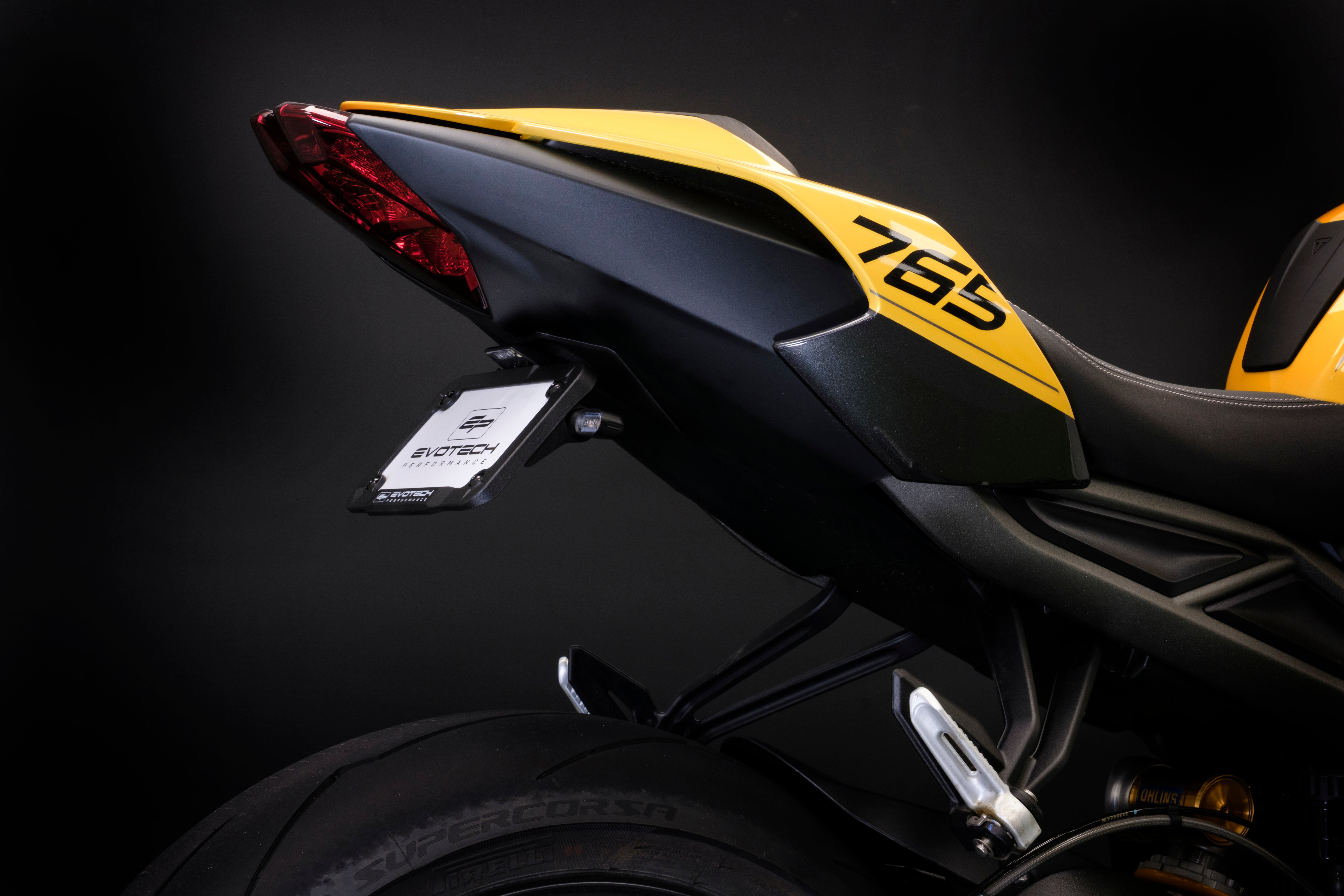 Evotech Dynamic Tail Tidy Including V1 Indicators - Triumph Street Triple R (2020-2022)
