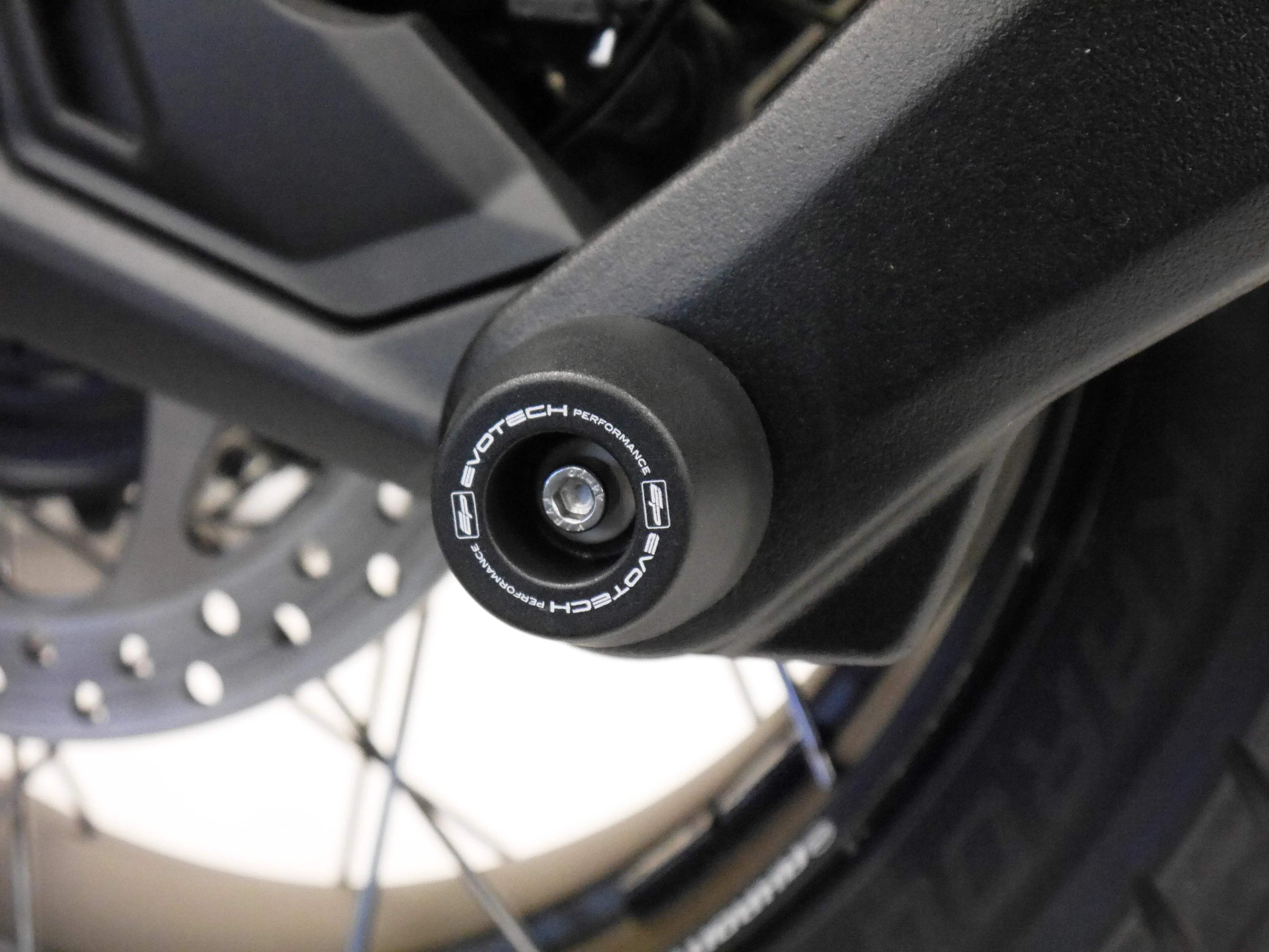 Evotech Performance Swingarm Protection - Triumph Tiger 1200 Rally Explorer (2022+) - Spindle Bobbins | Evotech Performance
