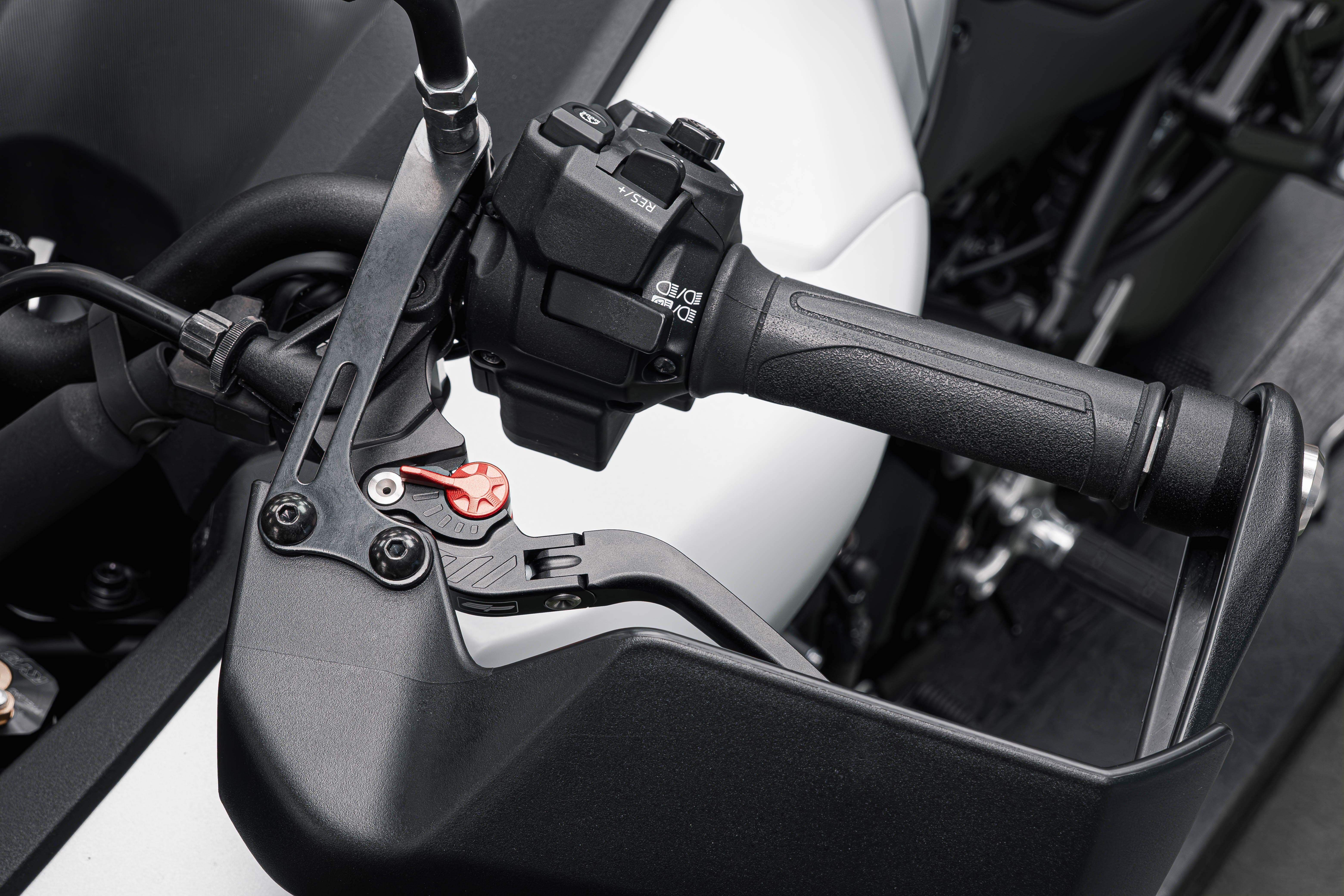 Evotech Evo Folding Clutch and Brake Lever Set - Yamaha Tracer 9 GT (2025+) - Brems- und Kupplungshebel | Evotech Performance