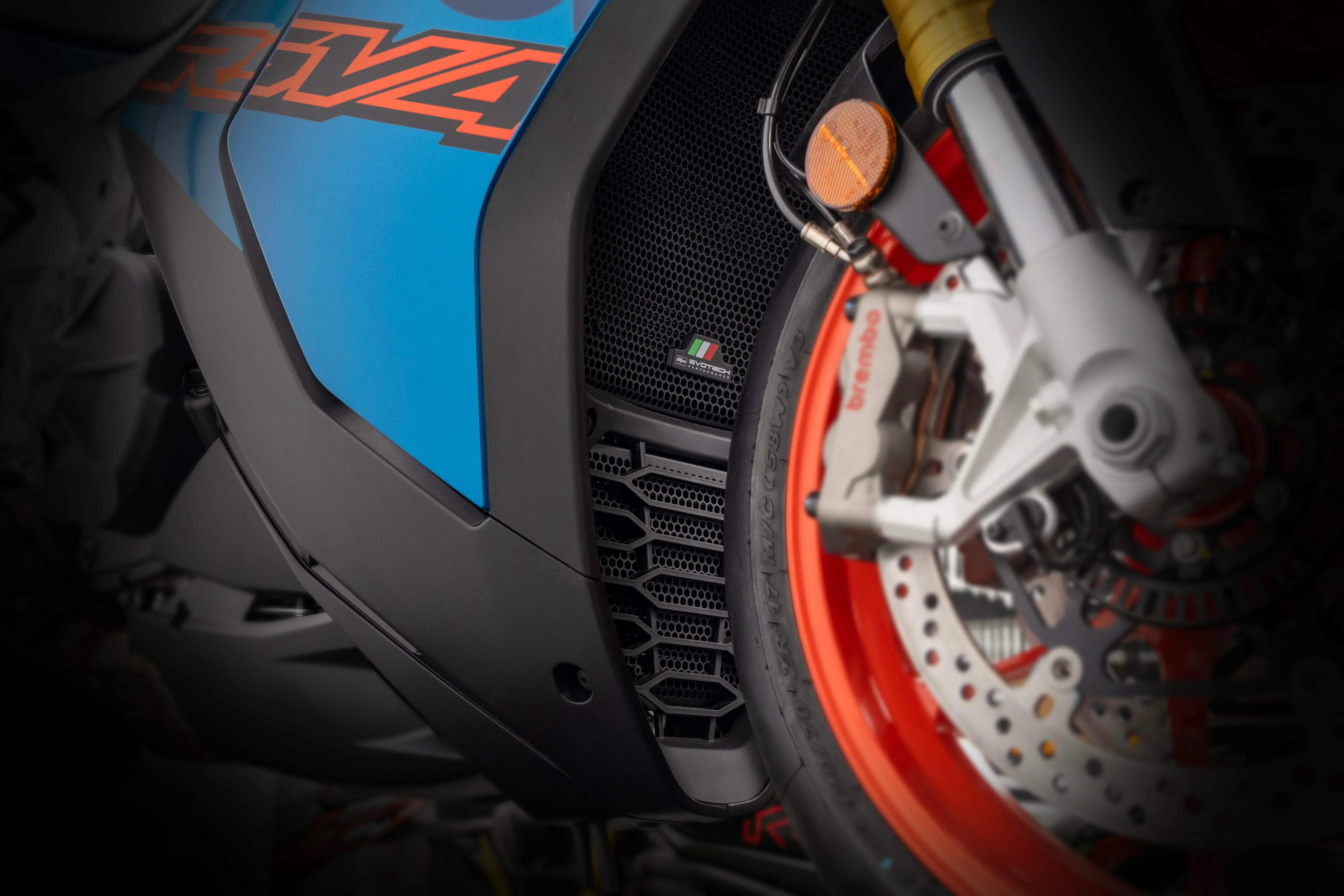 Evotech Radiator Guard Set - Aprilia RSV4 Factory (2025+) - Kühlerschutzgitter | Evotech Performance