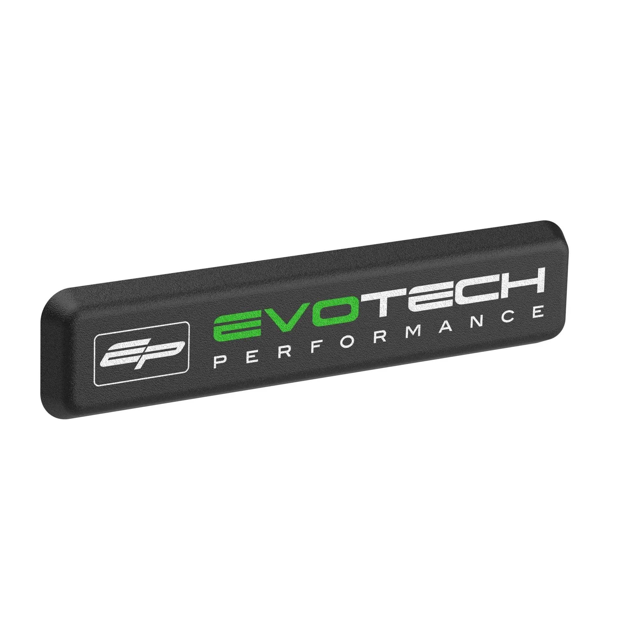 Evotech Performance Replacement Radiator Guard Badge - Green (Small Rectangular) - Accessories | Evotech Performance