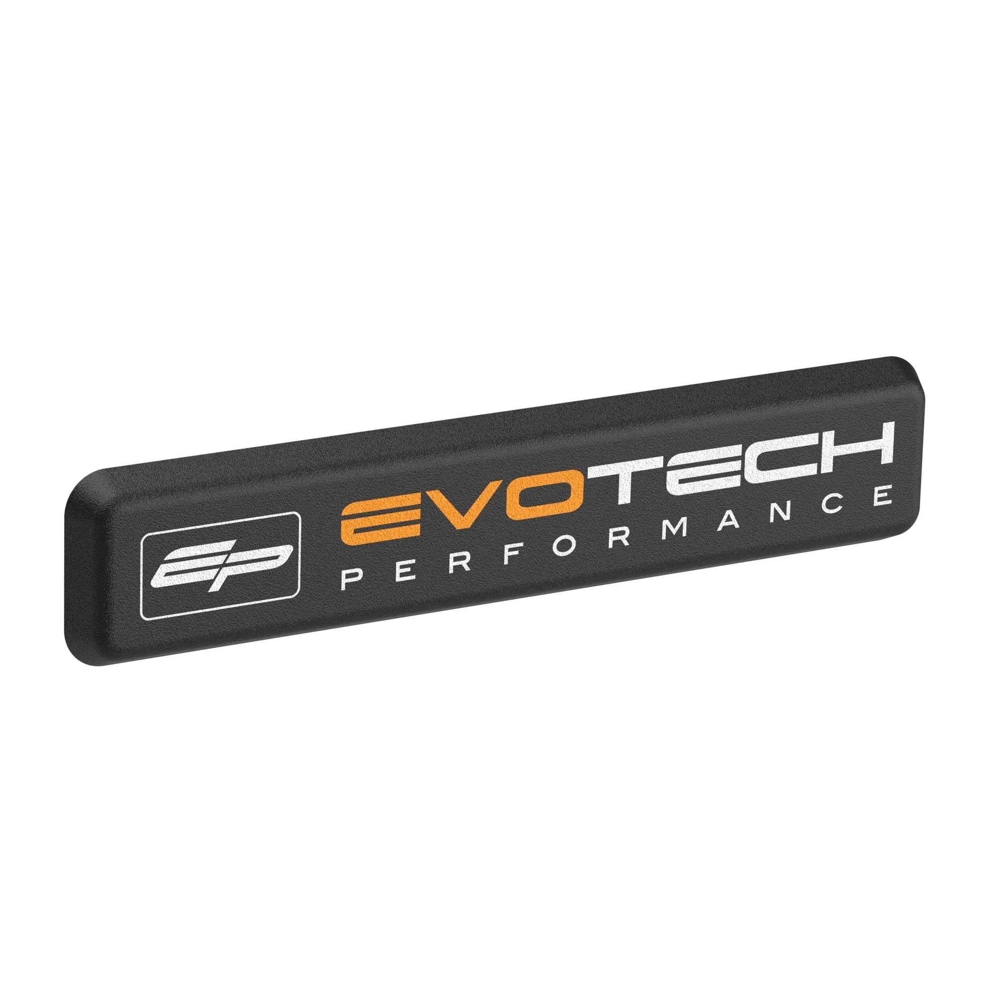Evotech Performance Replacement Radiator Guard Badge - Orange (Large Rectangular) - Accessories | Evotech Performance