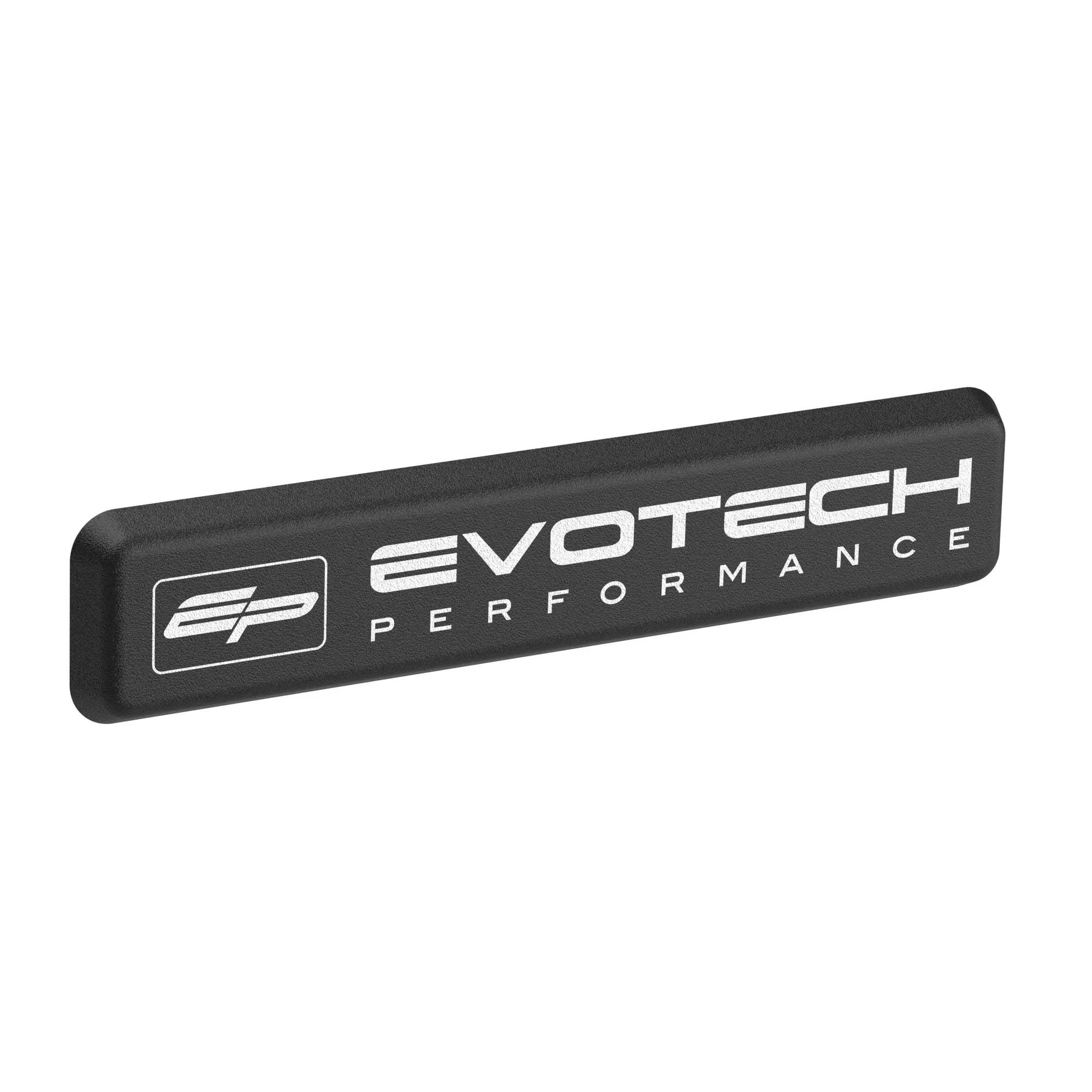 Evotech Performance Replacement Radiator Guard Badge - White (Large Rectangular) - Accessories | Evotech Performance
