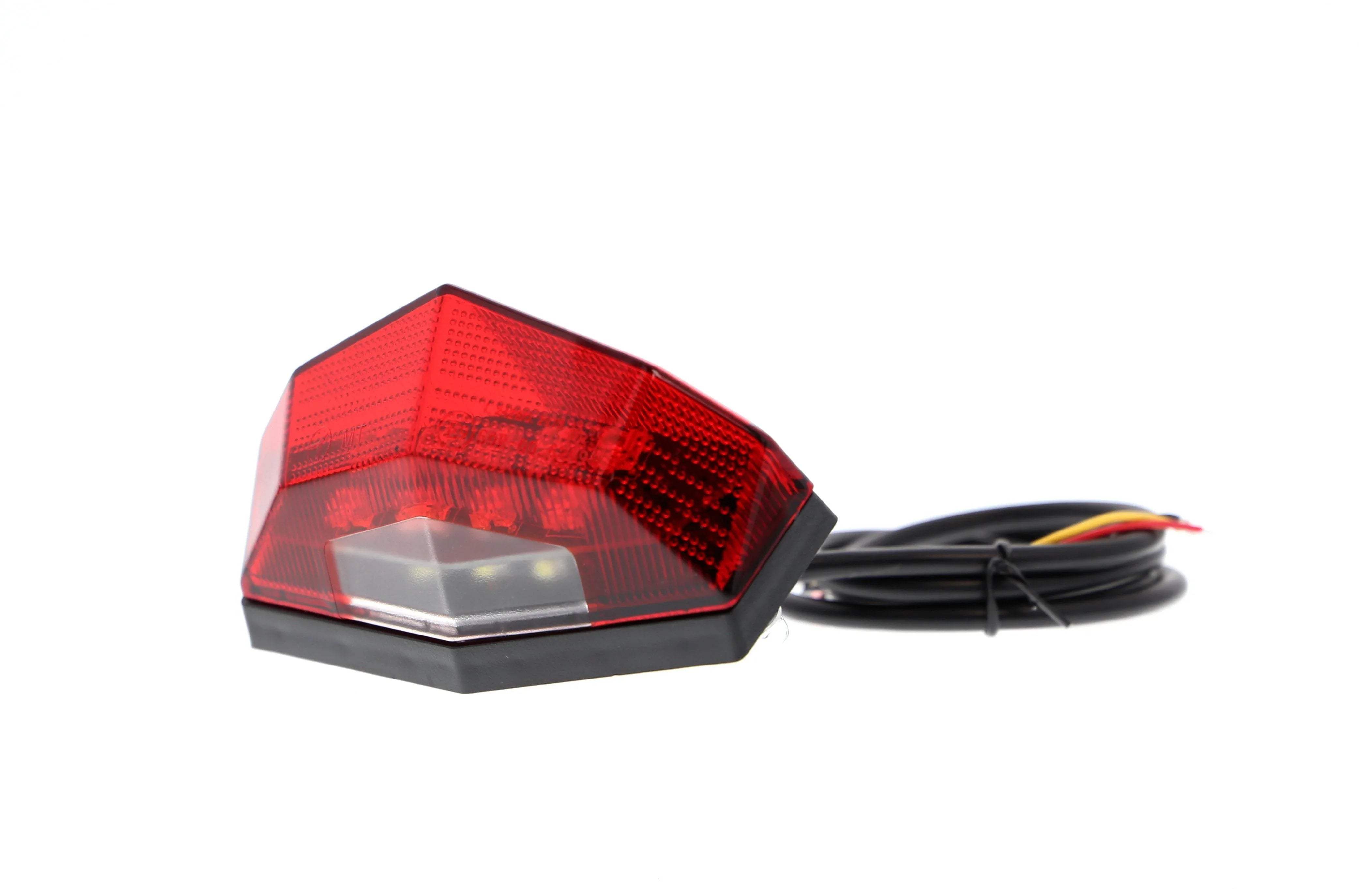 Evotech Combination Rear Light / Number Plate Light (Red) - Accessories | Evotech Performance