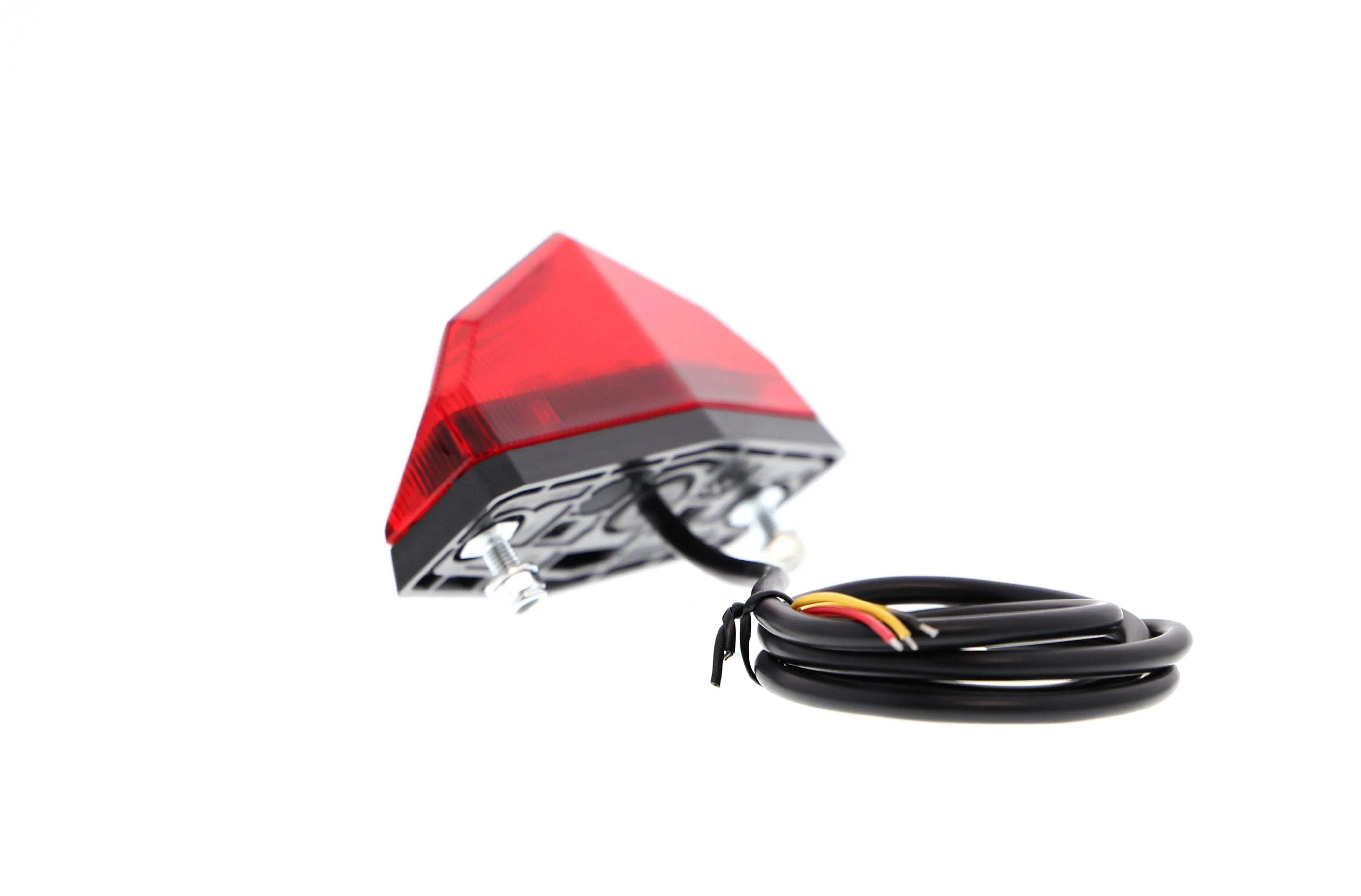 Evotech Combination Rear Light / Number Plate Light (Red) - Accessories | Evotech Performance