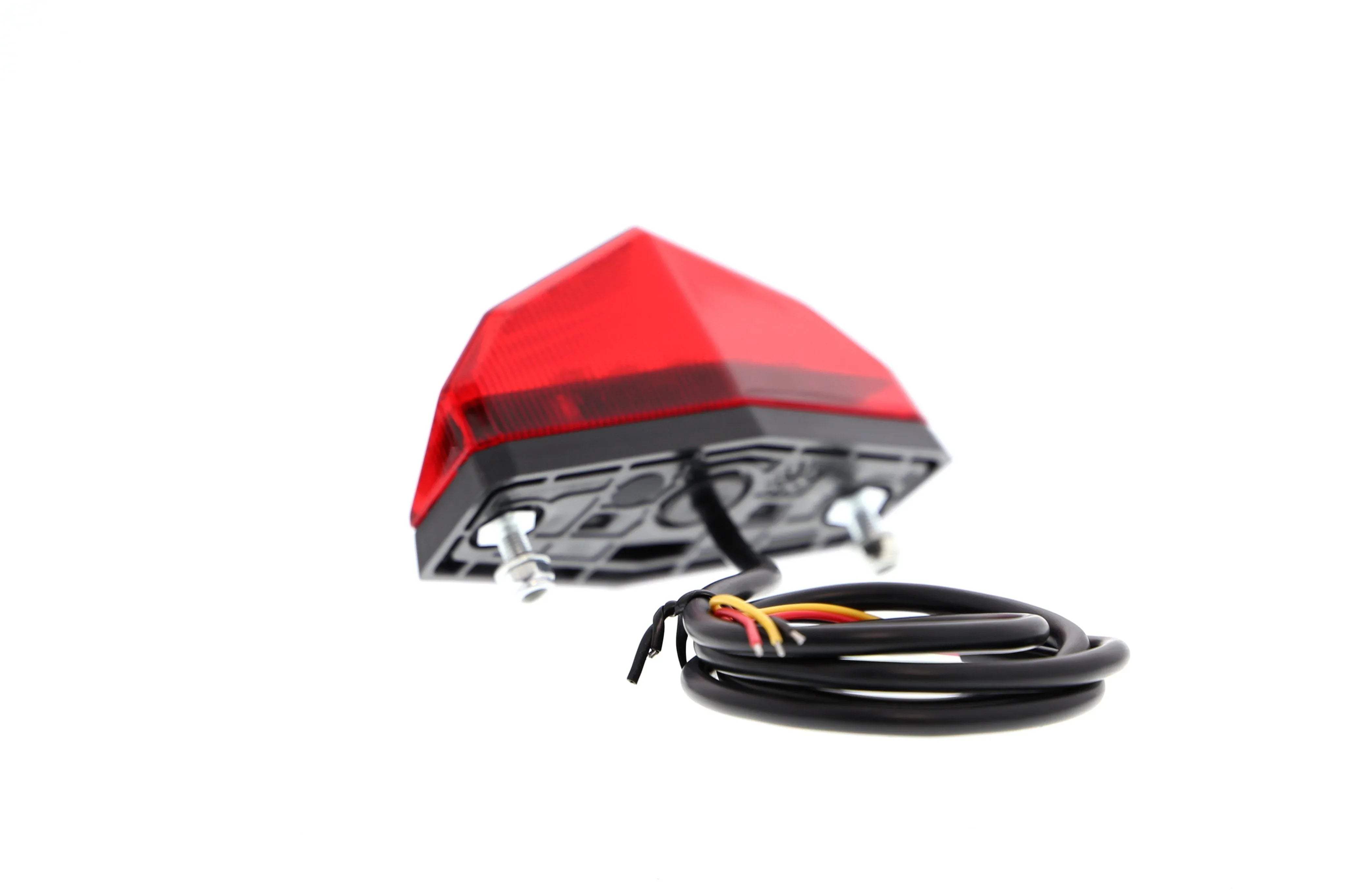 Evotech Combination Rear Light / Number Plate Light (Red) - Accessories | Evotech Performance