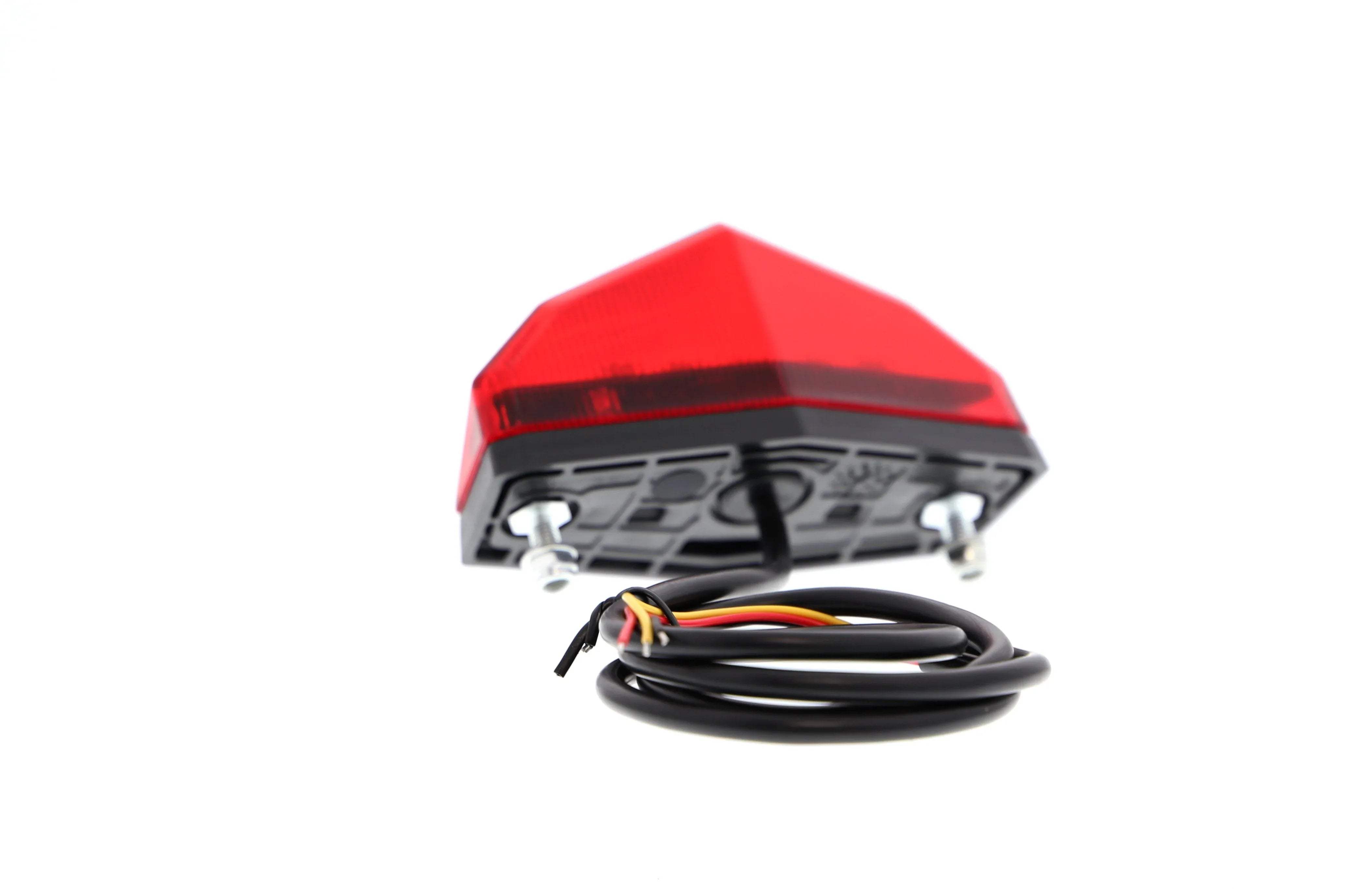 Evotech Combination Rear Light / Number Plate Light (Red) - Accessories | Evotech Performance