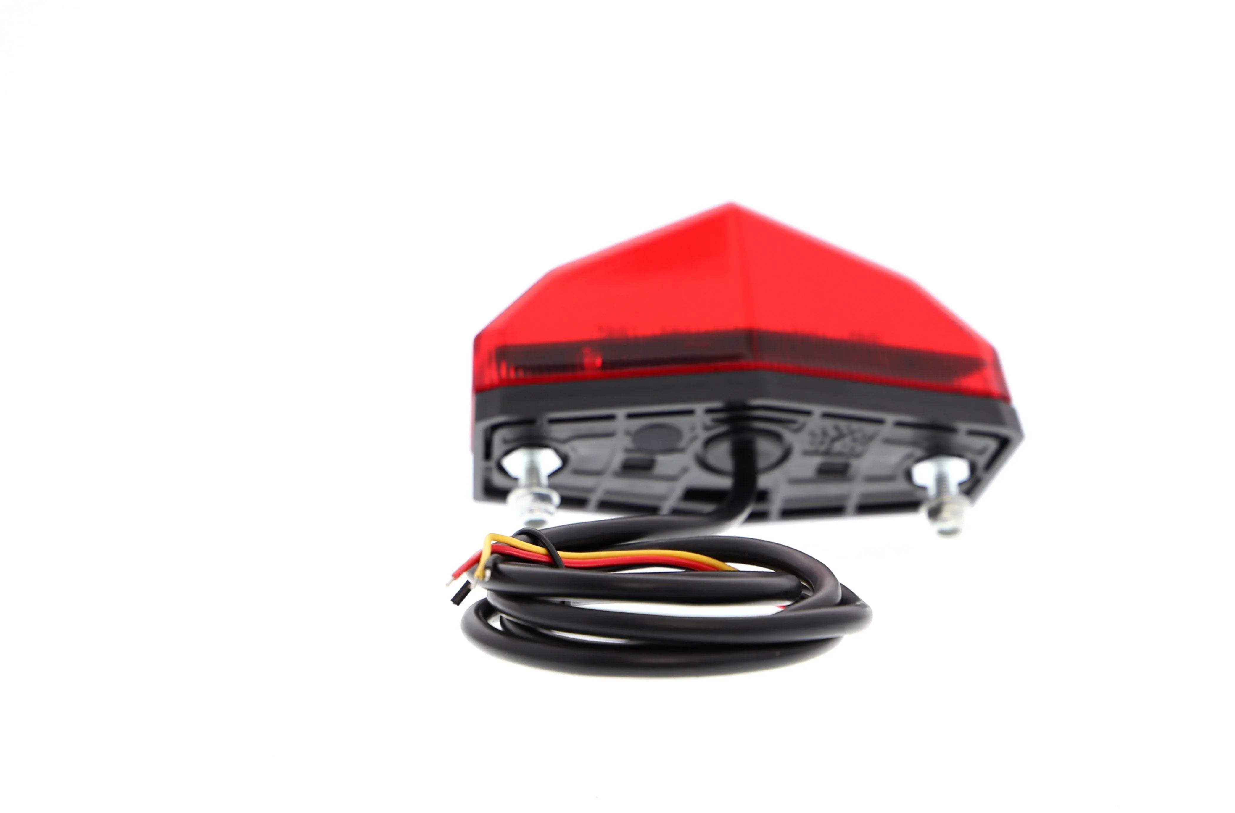 Evotech Combination Rear Light / Number Plate Light (Red) - Accessories | Evotech Performance